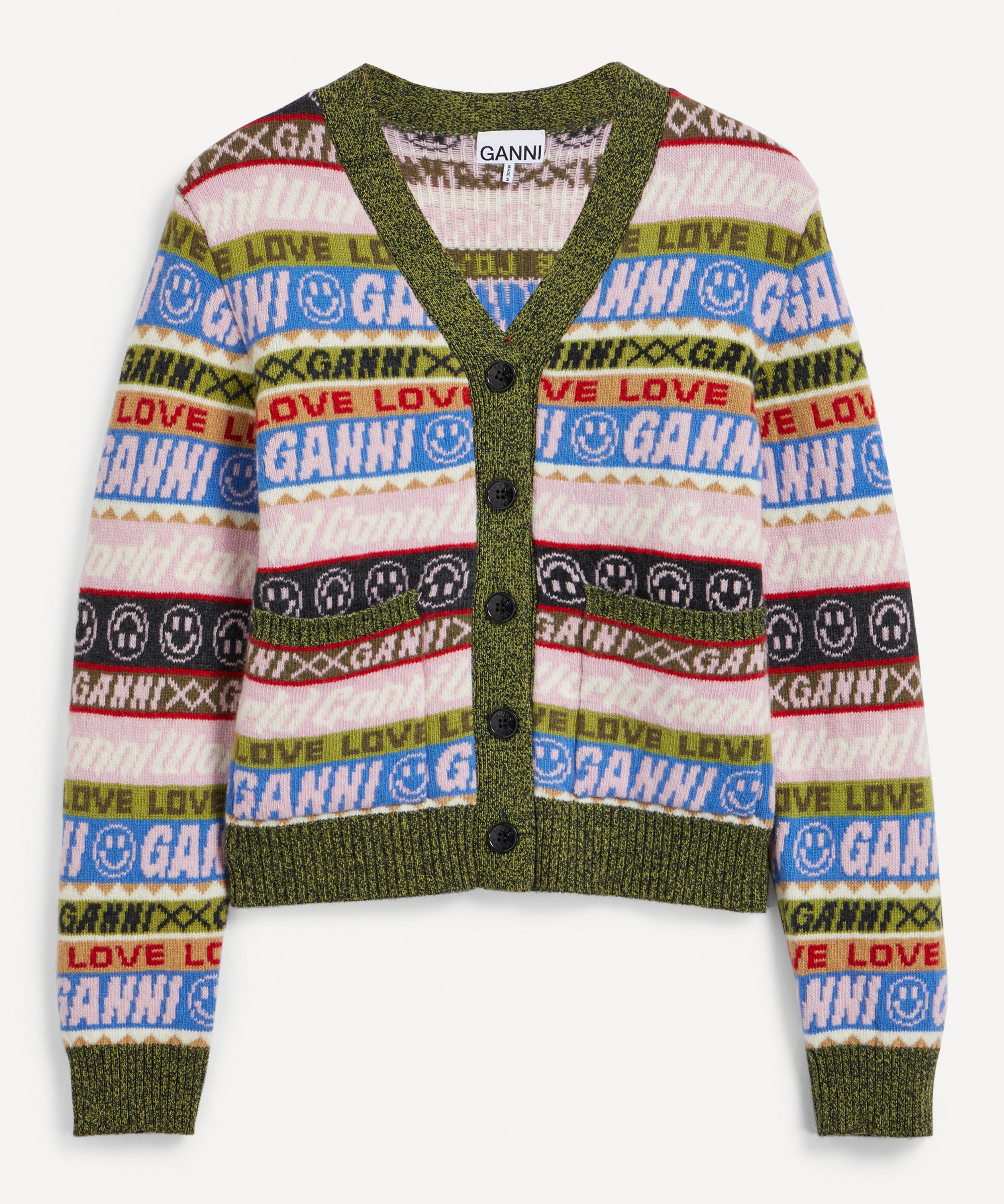 Ganni Graphic Cardigan | Liberty