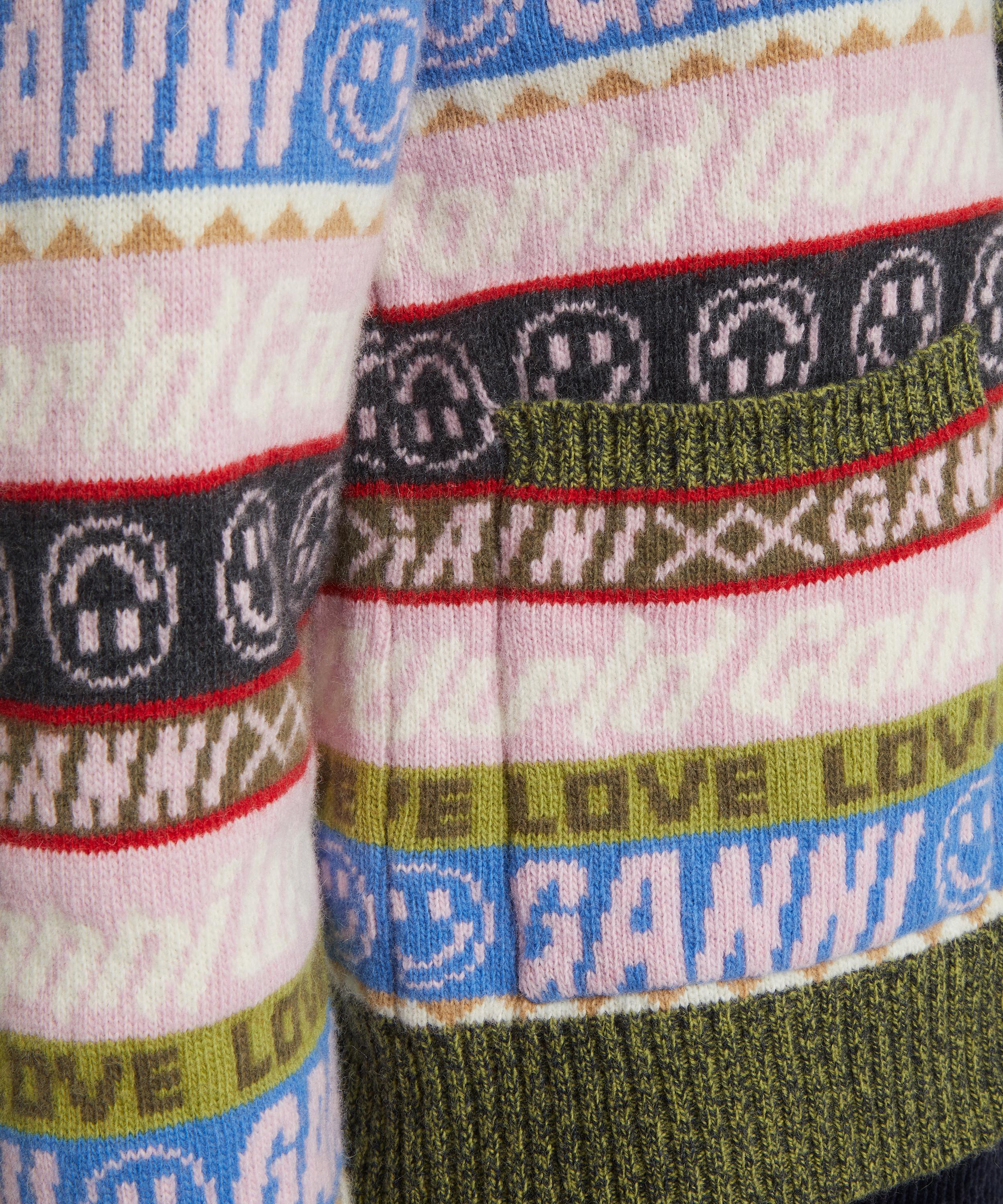 Ganni - Graphic Cardigan image number 4