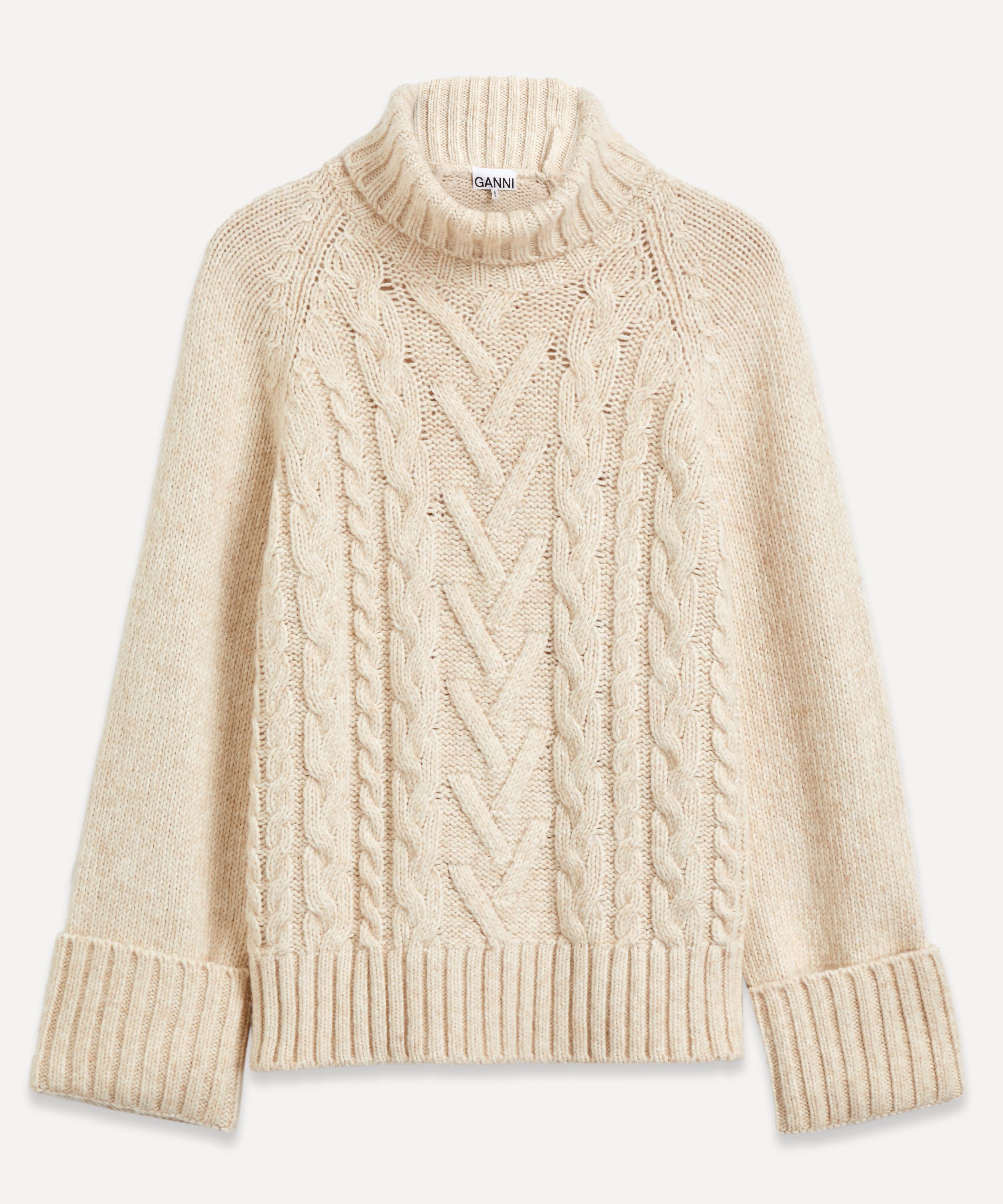 Ganni - Oversized Cable Pullover image number 0