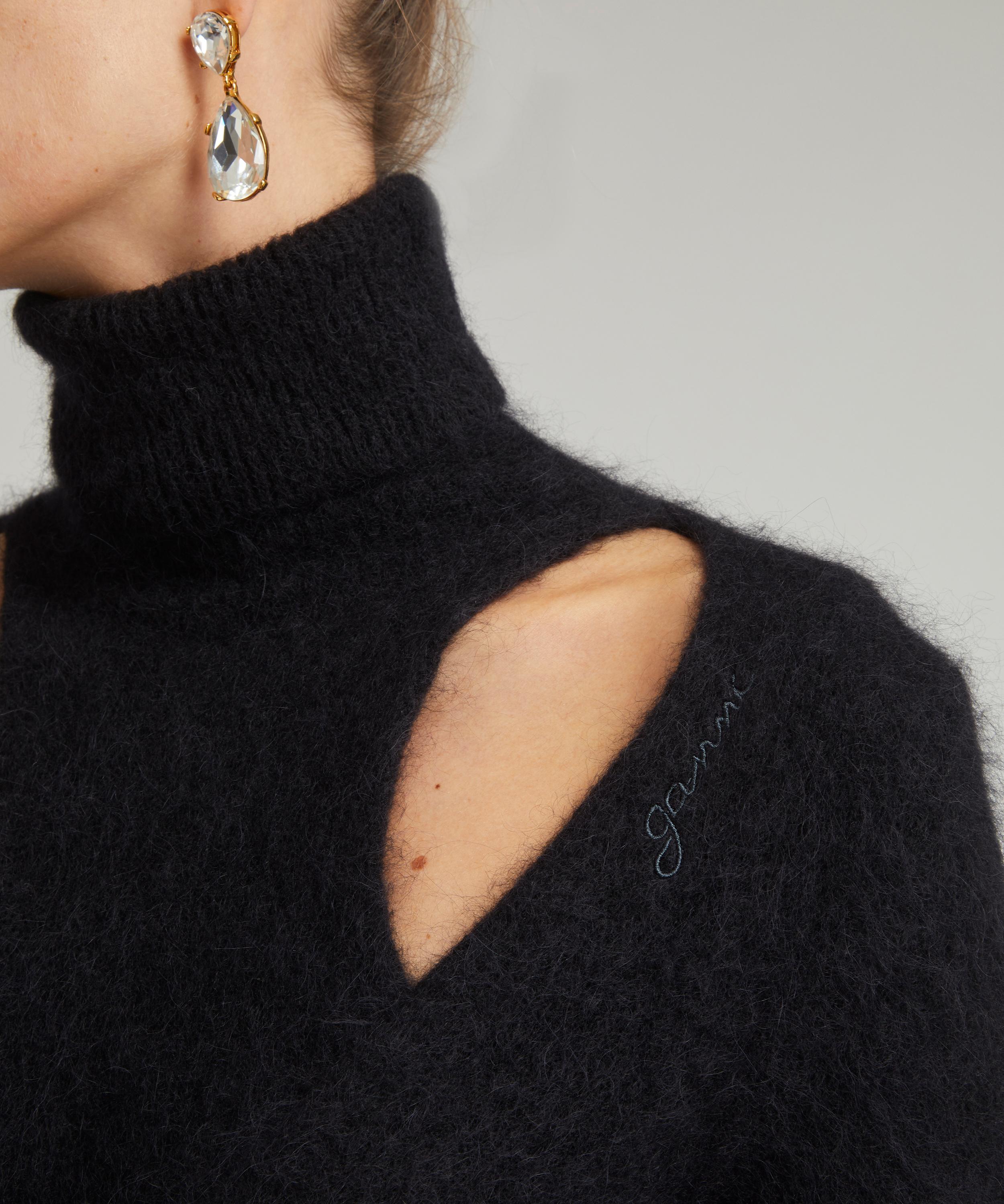 Ganni - Brushed Wrap Blouse image number 4
