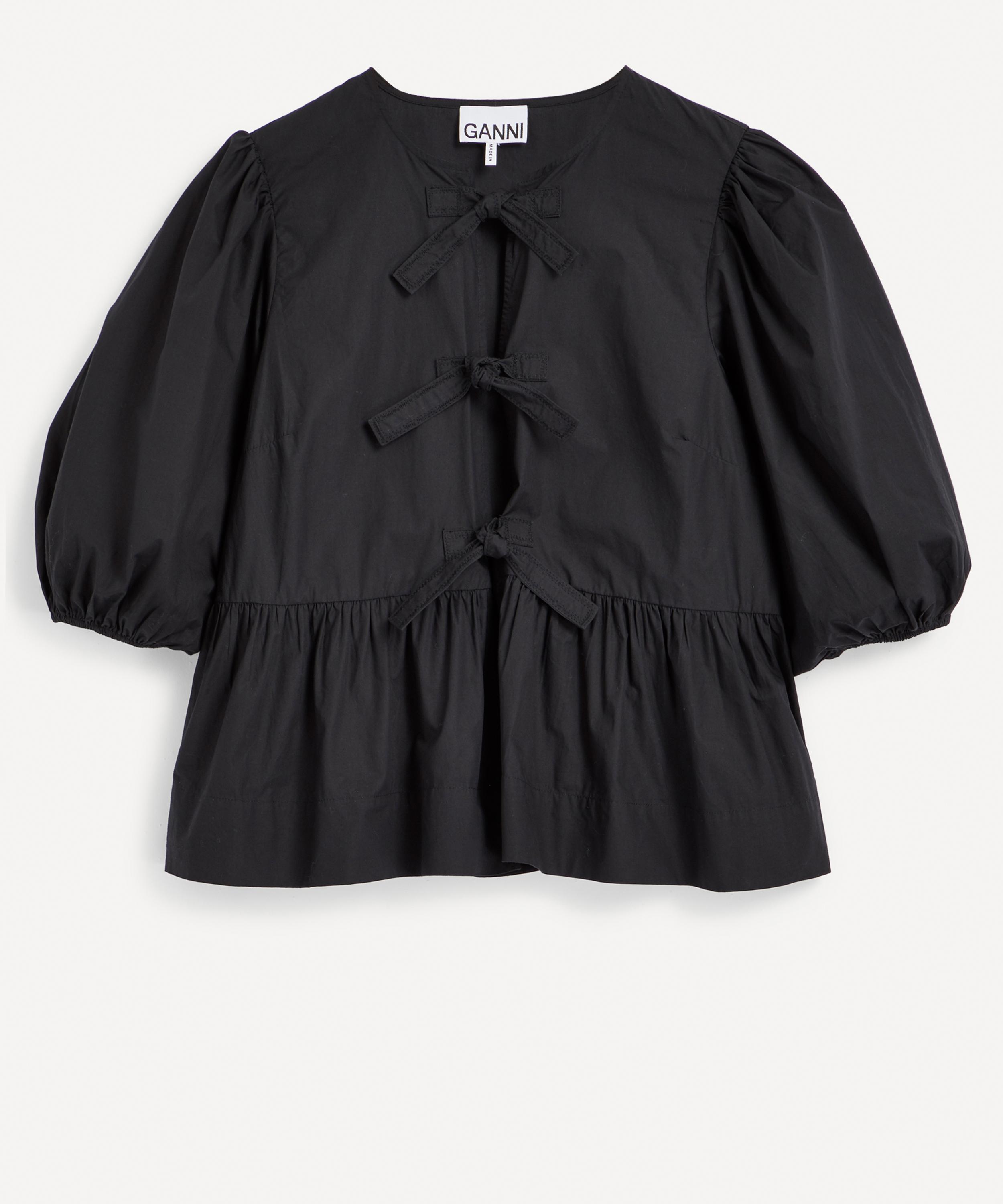 Ganni - Cotton Poplin Blouse image number 0