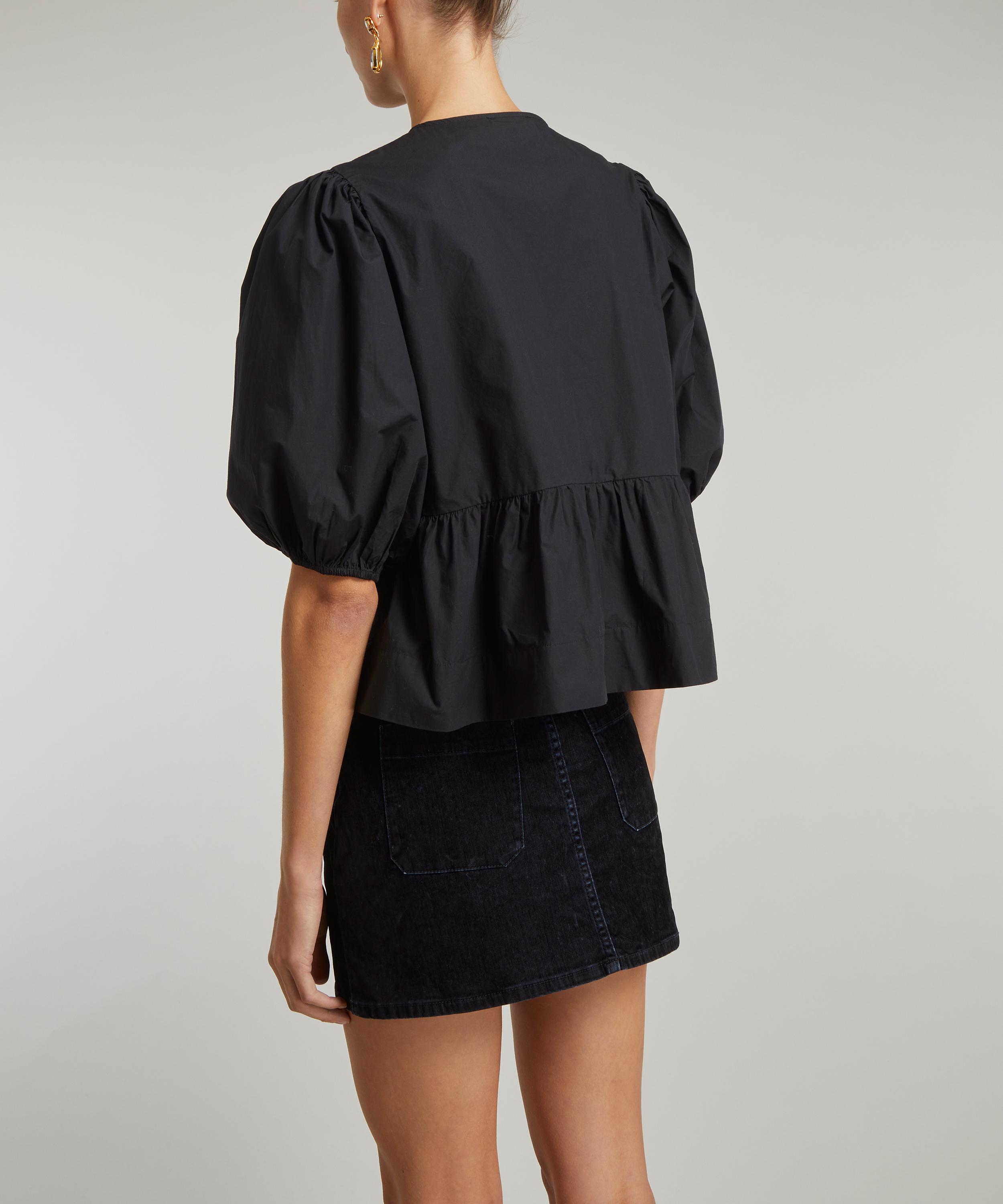 Ganni - Cotton Poplin Blouse image number 3