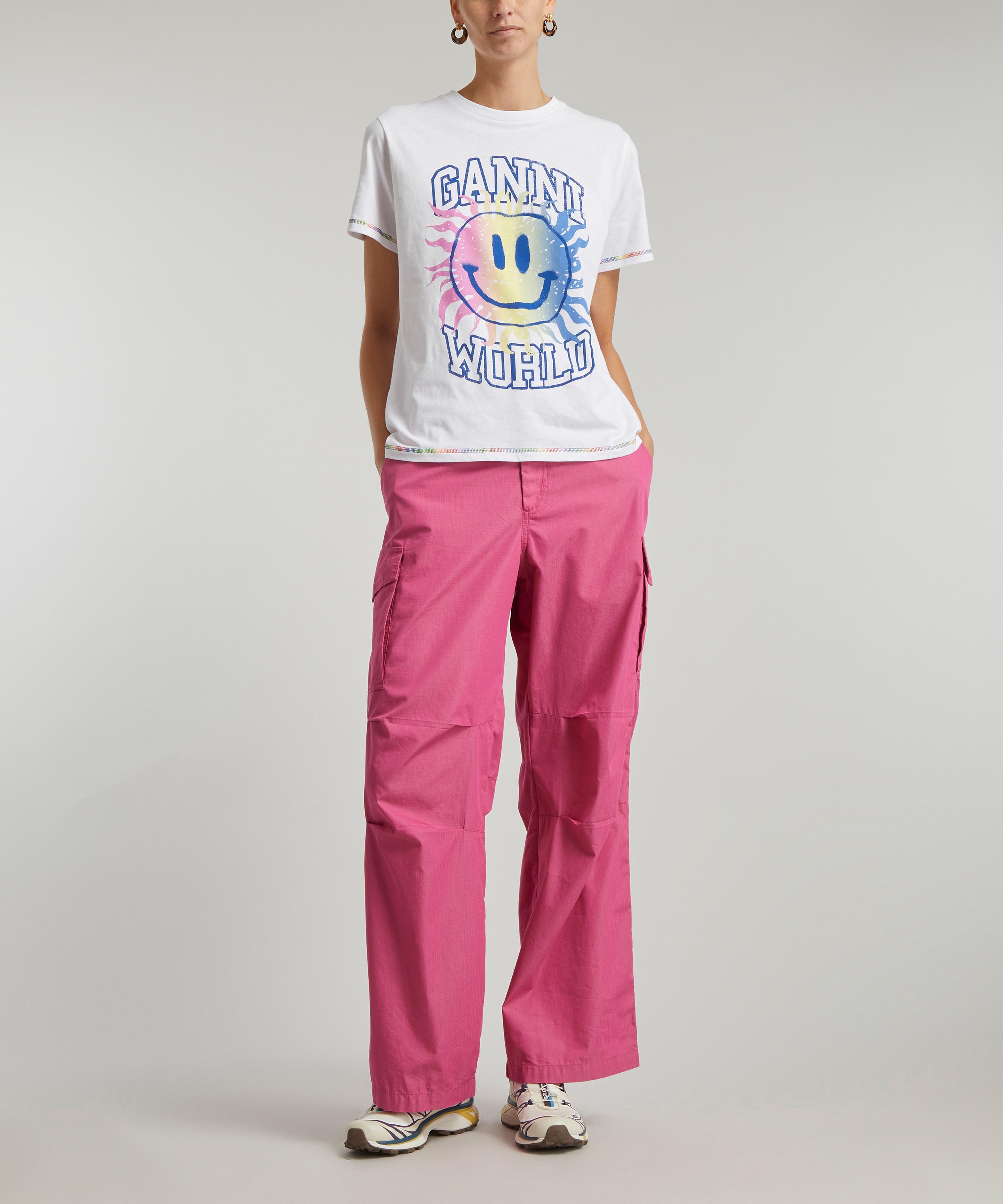 Ganni - Smiley T-Shirt image number 1