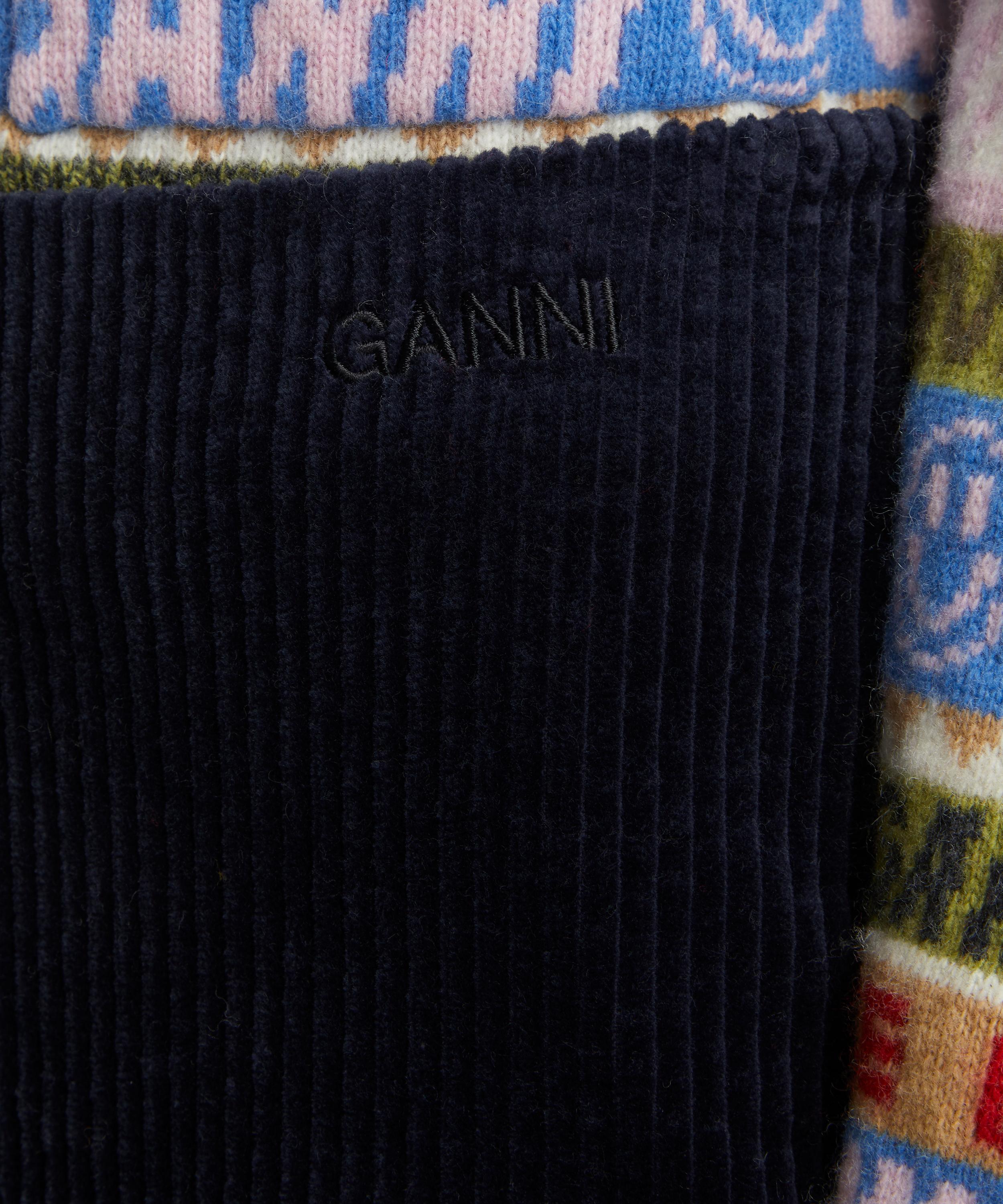 Ganni - Corduroy Mini-Skirt image number 4