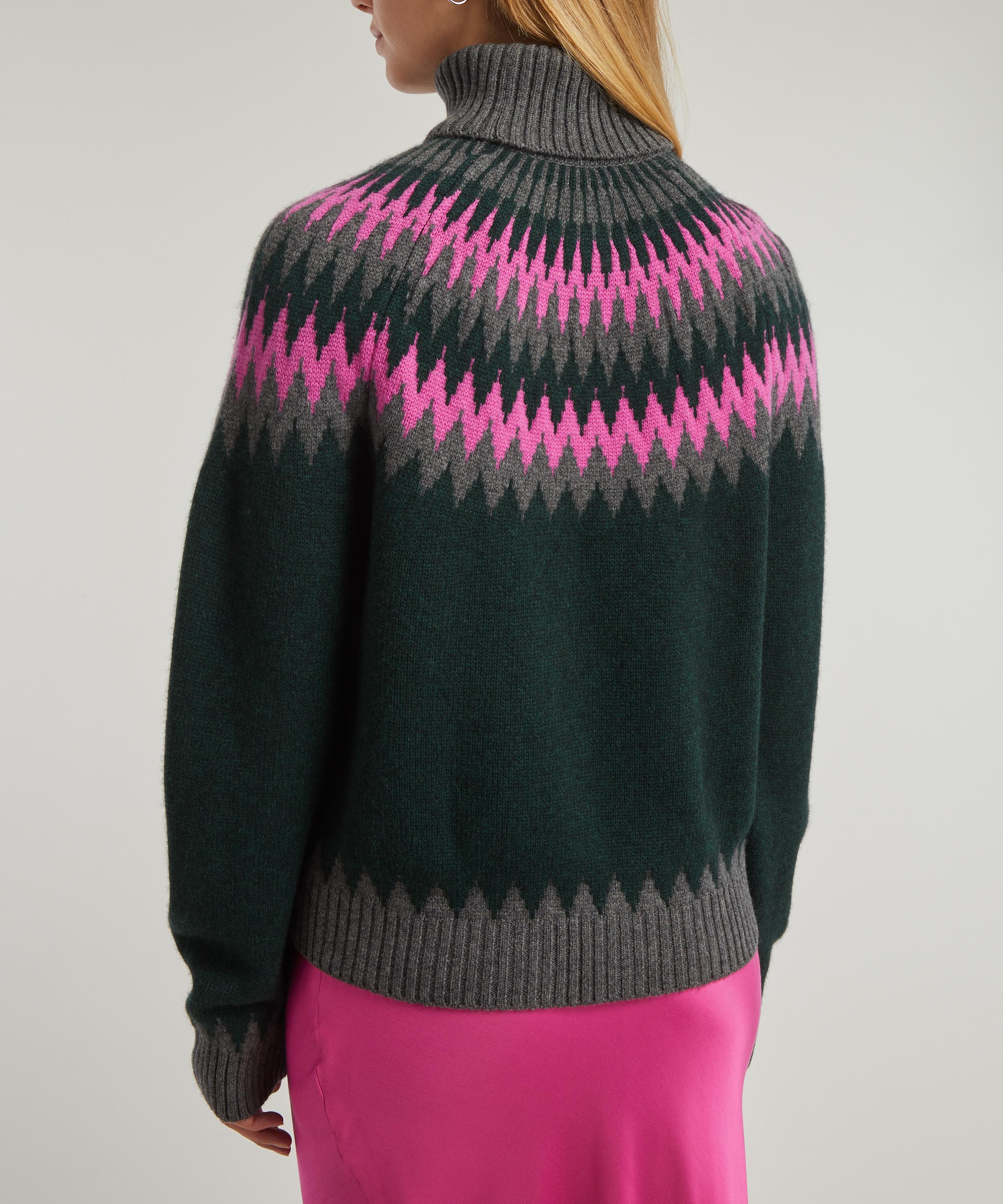 Jumper 1234 - Nordic Cashmere Roll-Neck Jumper image number 3
