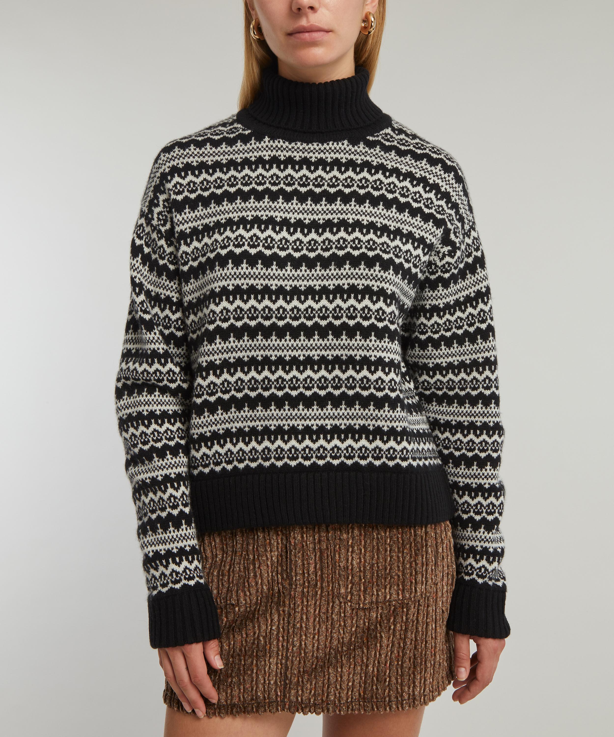 Jumper 1234 - Navajo Cashmere Roll-Neck Jumper image number 2