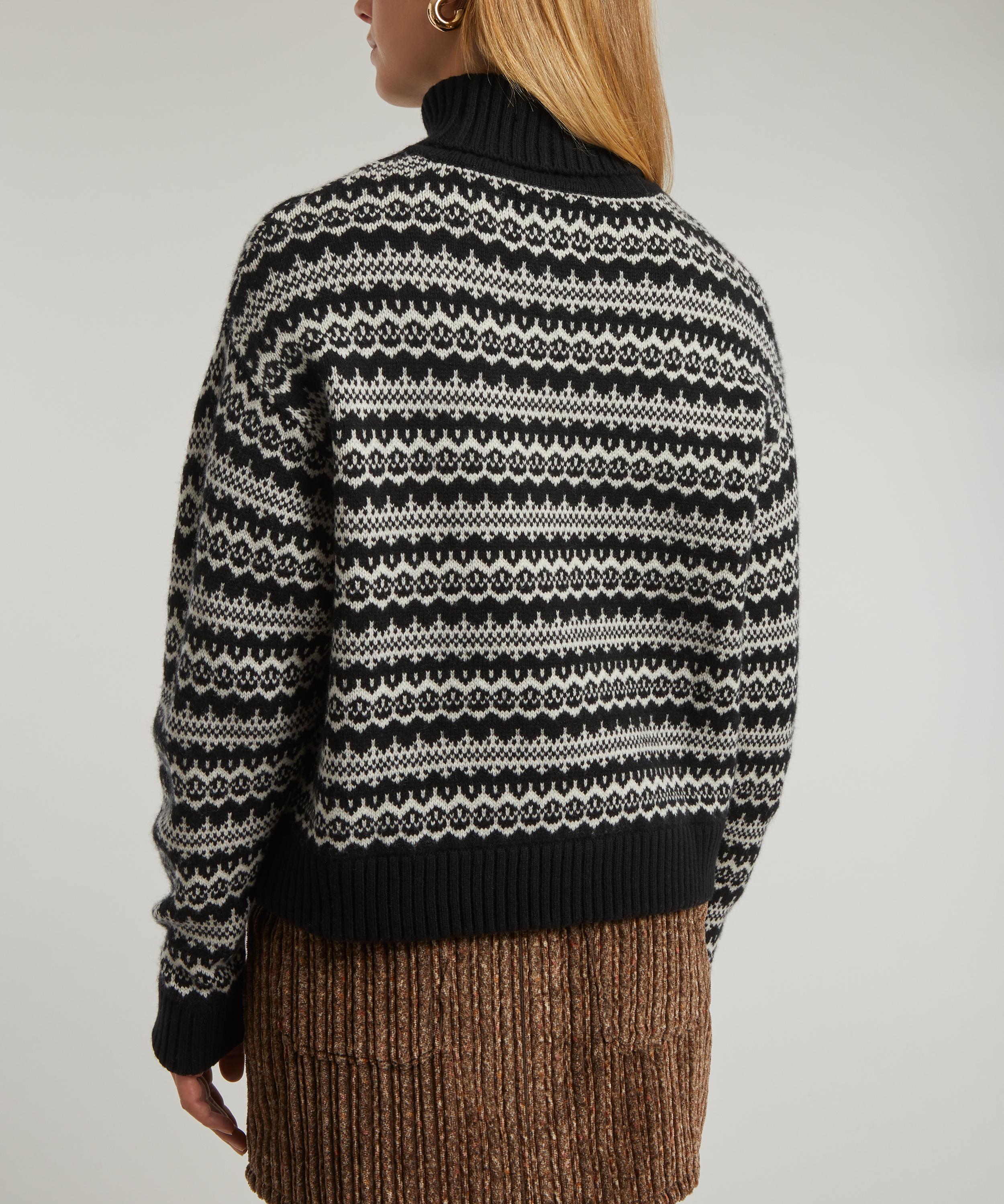 Jumper 1234 - Navajo Cashmere Roll-Neck Jumper image number 3