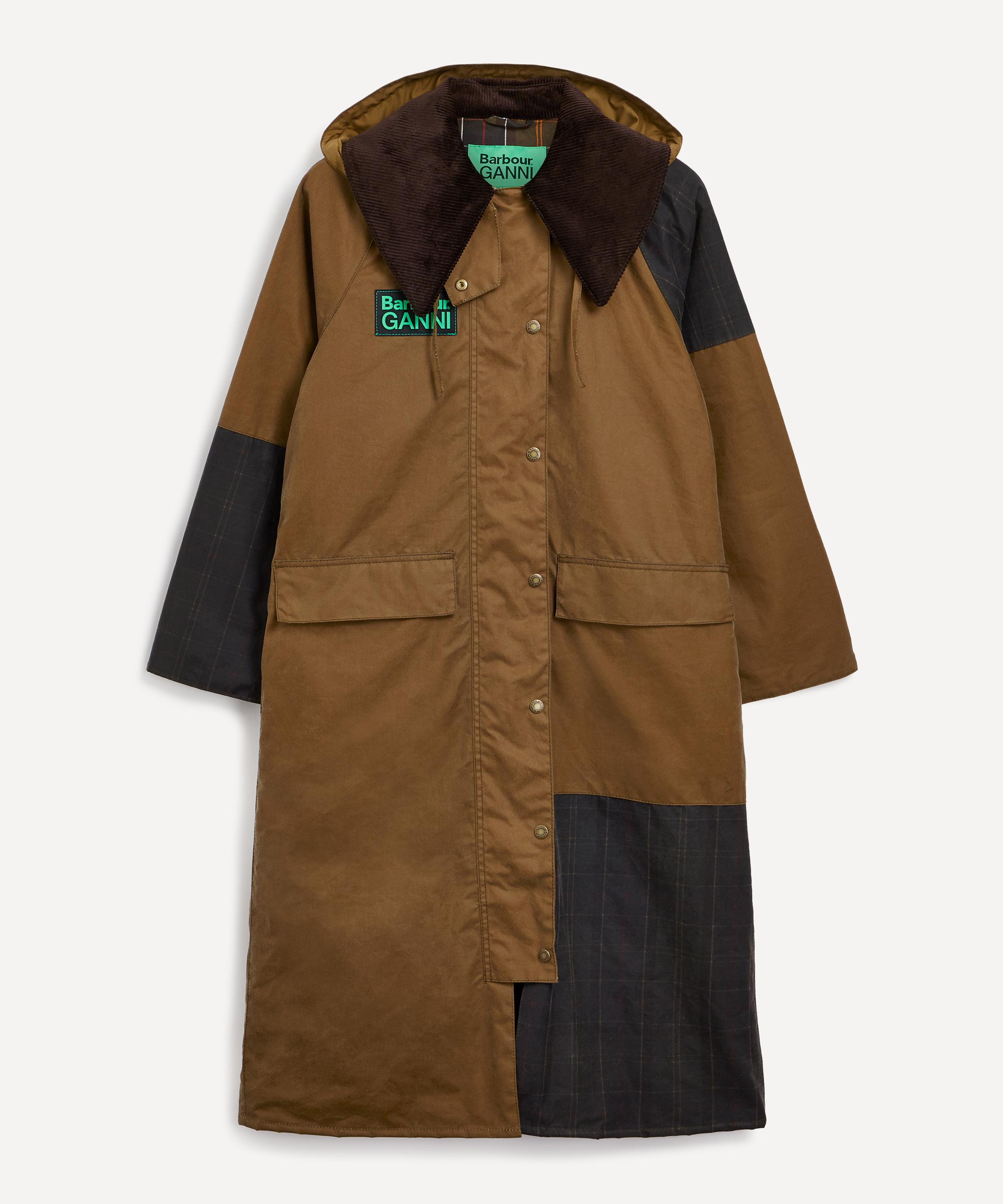 Barbour x GANNI Burghley Waxed Cotton Jacket | Liberty