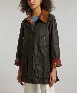 Barbour - x House of Hackney Mabley Waxed Jacket image number 2