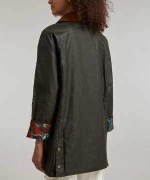 Barbour - x House of Hackney Mabley Waxed Jacket image number 3