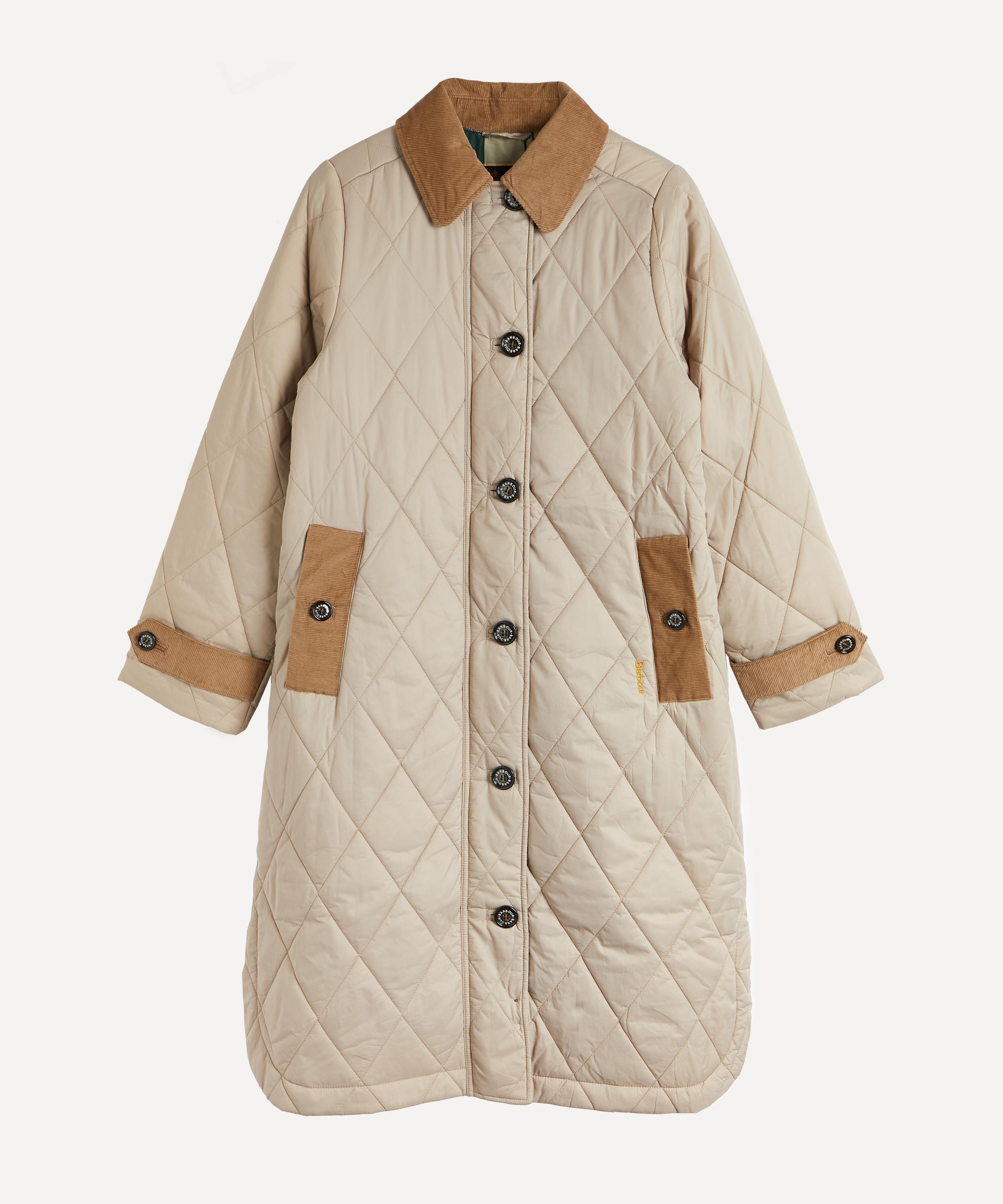 Barbour shop cream coat