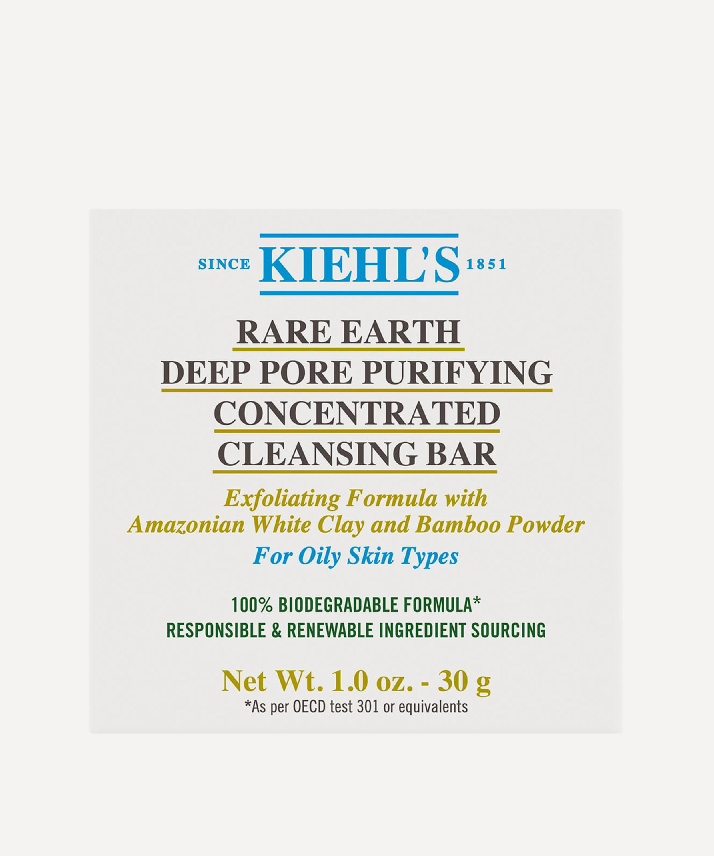 Kiehl's - Rare Earth Deep Pore Purifying Concentrated Cleansing Bar 100g image number 0
