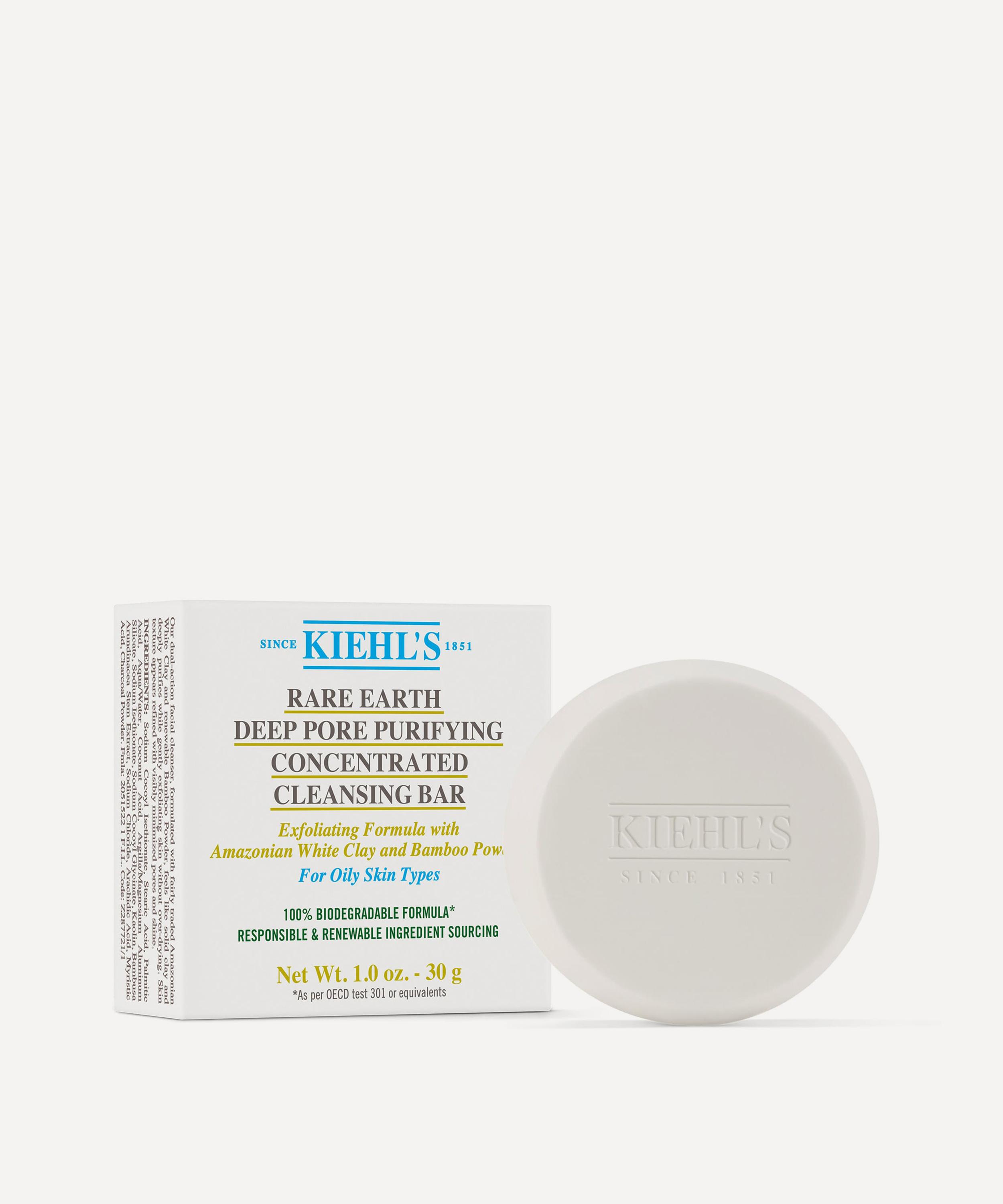 Kiehl's - Rare Earth Deep Pore Purifying Concentrated Cleansing Bar 100g image number 3