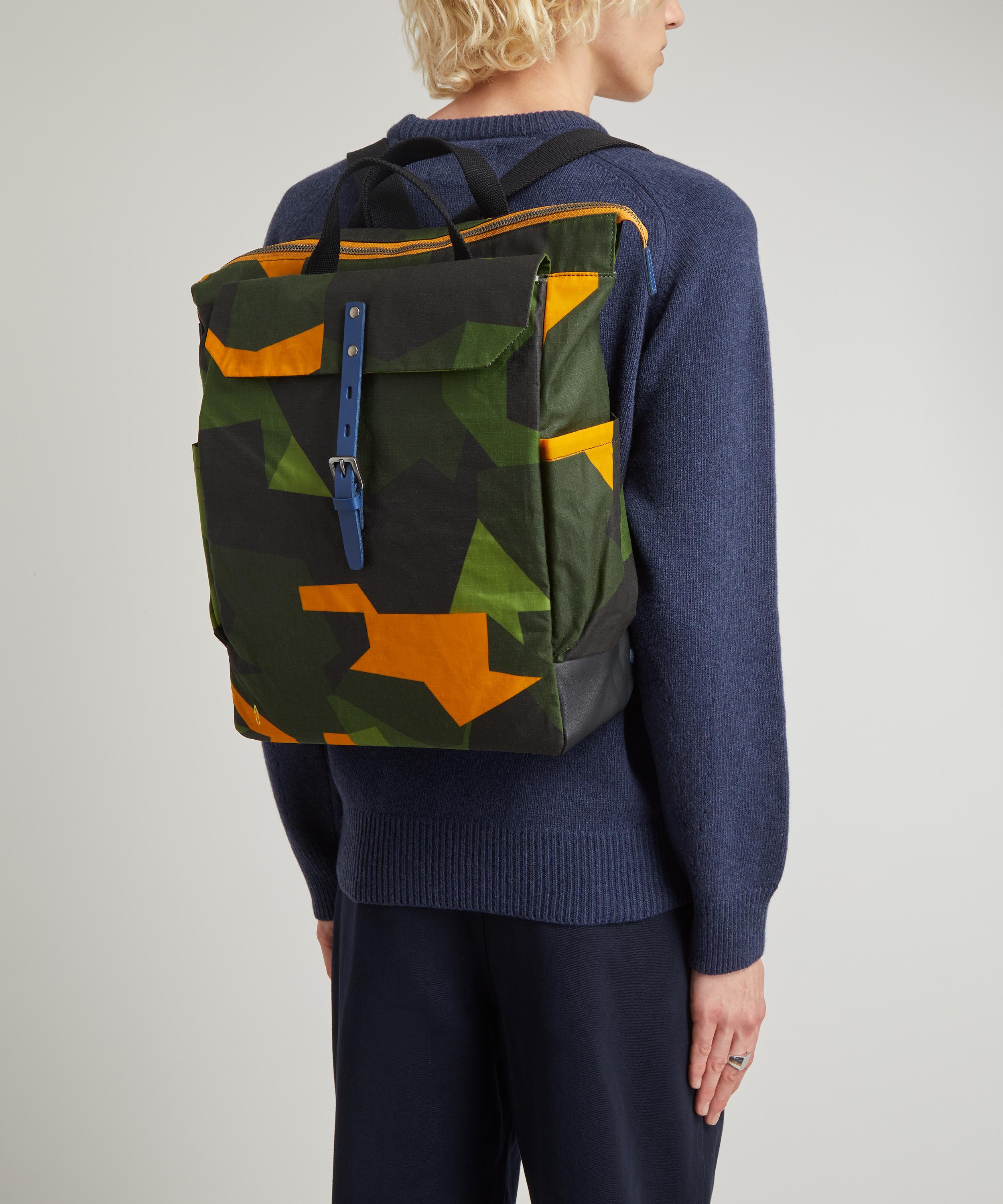 Ally Capellino Fin Camouflage Backpack Liberty