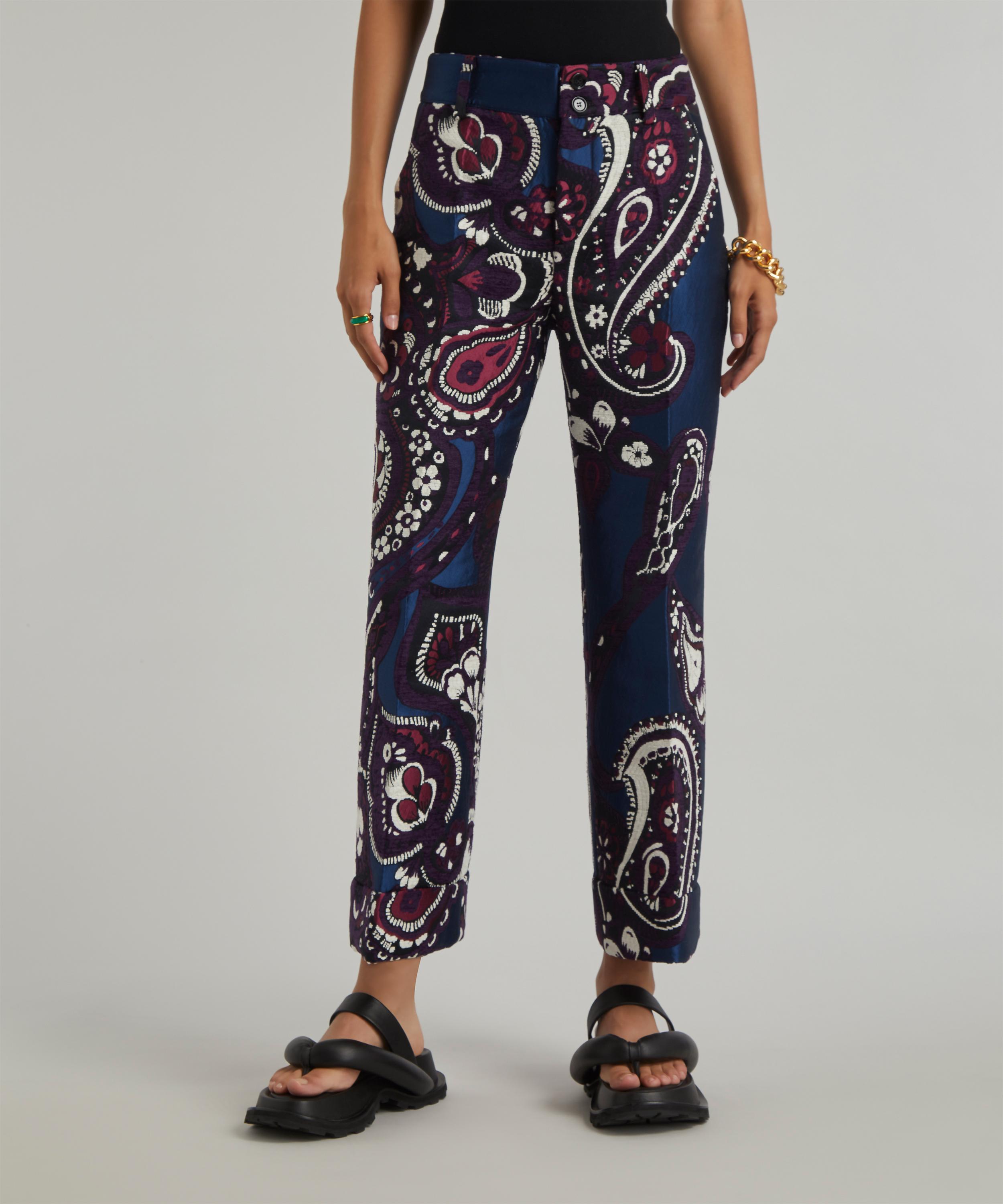 La DoubleJ - Hendrix Jacquard Trousers image number 2