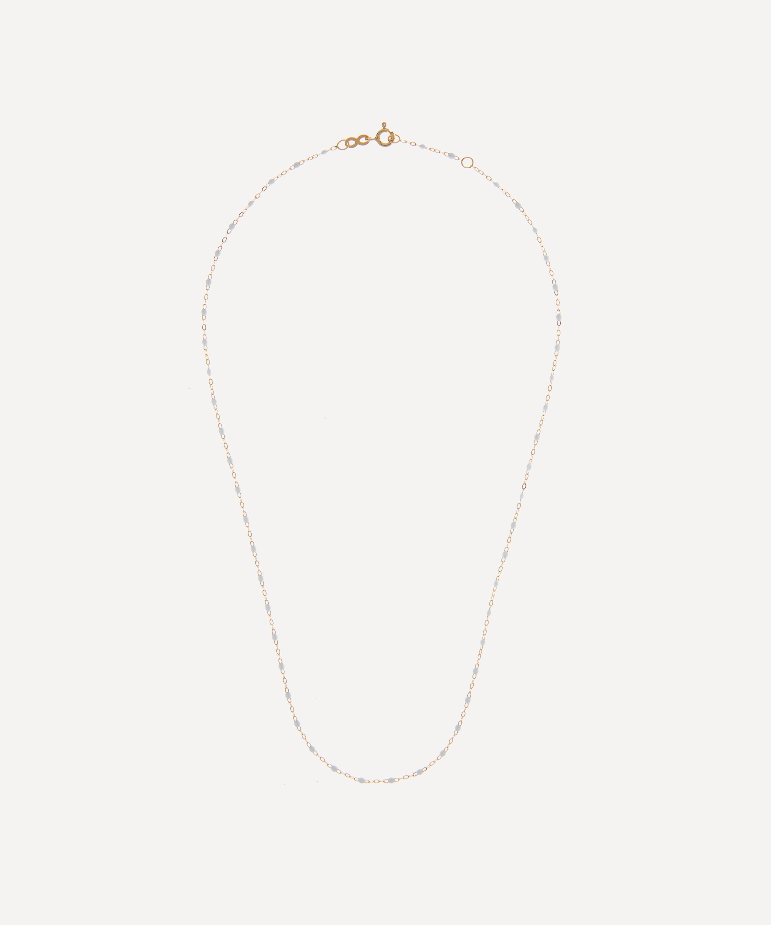 Gigi Clozeau - 18ct Gold Classic Gigi Resin Bead Necklace image number 0