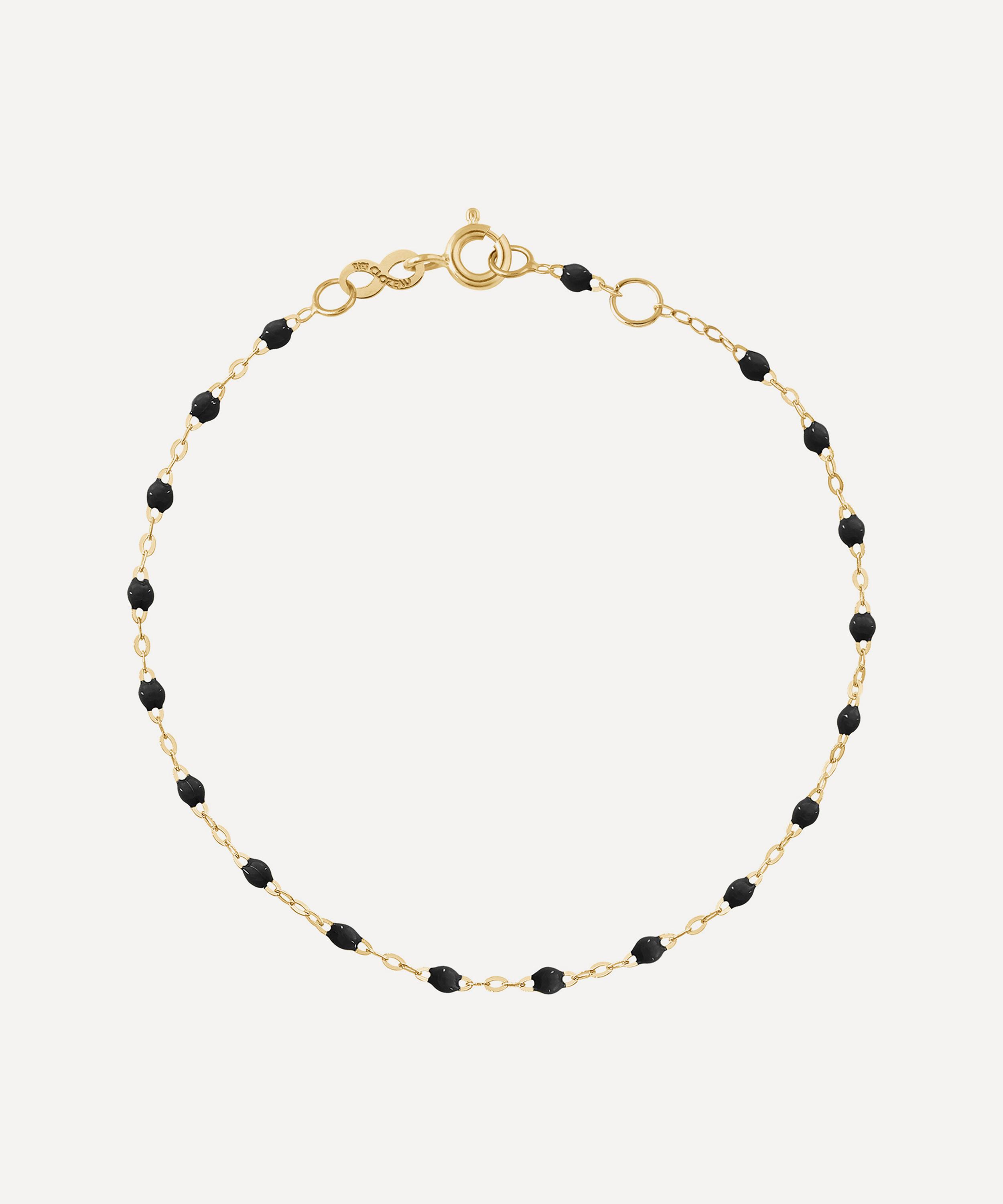 Gigi Clozeau - 18ct Gold Classic Gigi Resin Bead Bracelet image number 0