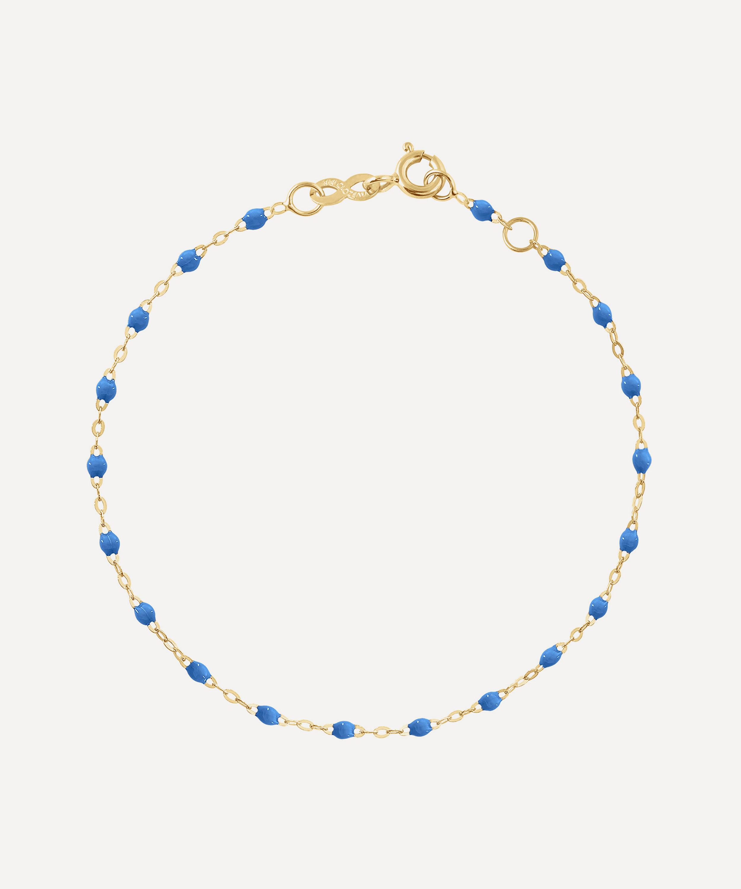Gigi Clozeau - 18ct Gold Classic Gigi Resin Bead Bracelet image number 0