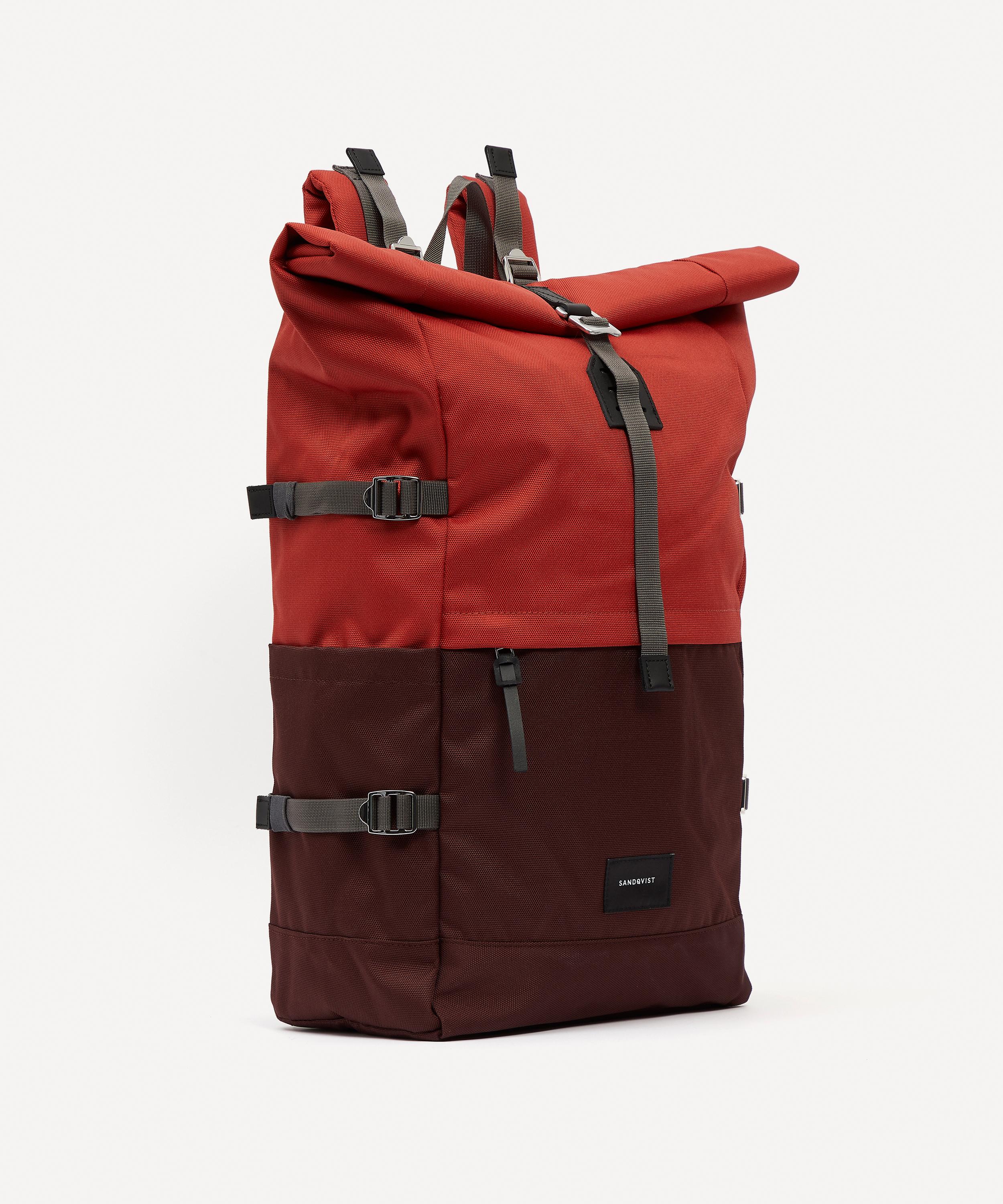 Sandqvist - Bernt Recycled Polyester Roll-Top Backpack image number 2