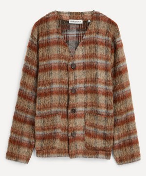 Our Legacy - Ament Check Mohair Cardigan image number 0