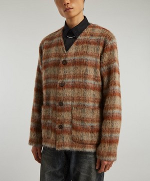 Our Legacy - Ament Check Mohair Cardigan image number 2