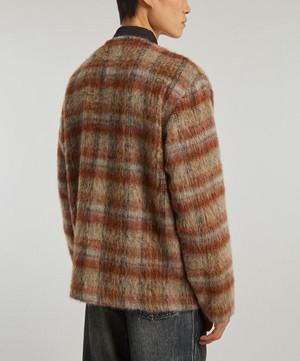 Our Legacy - Ament Check Mohair Cardigan image number 3