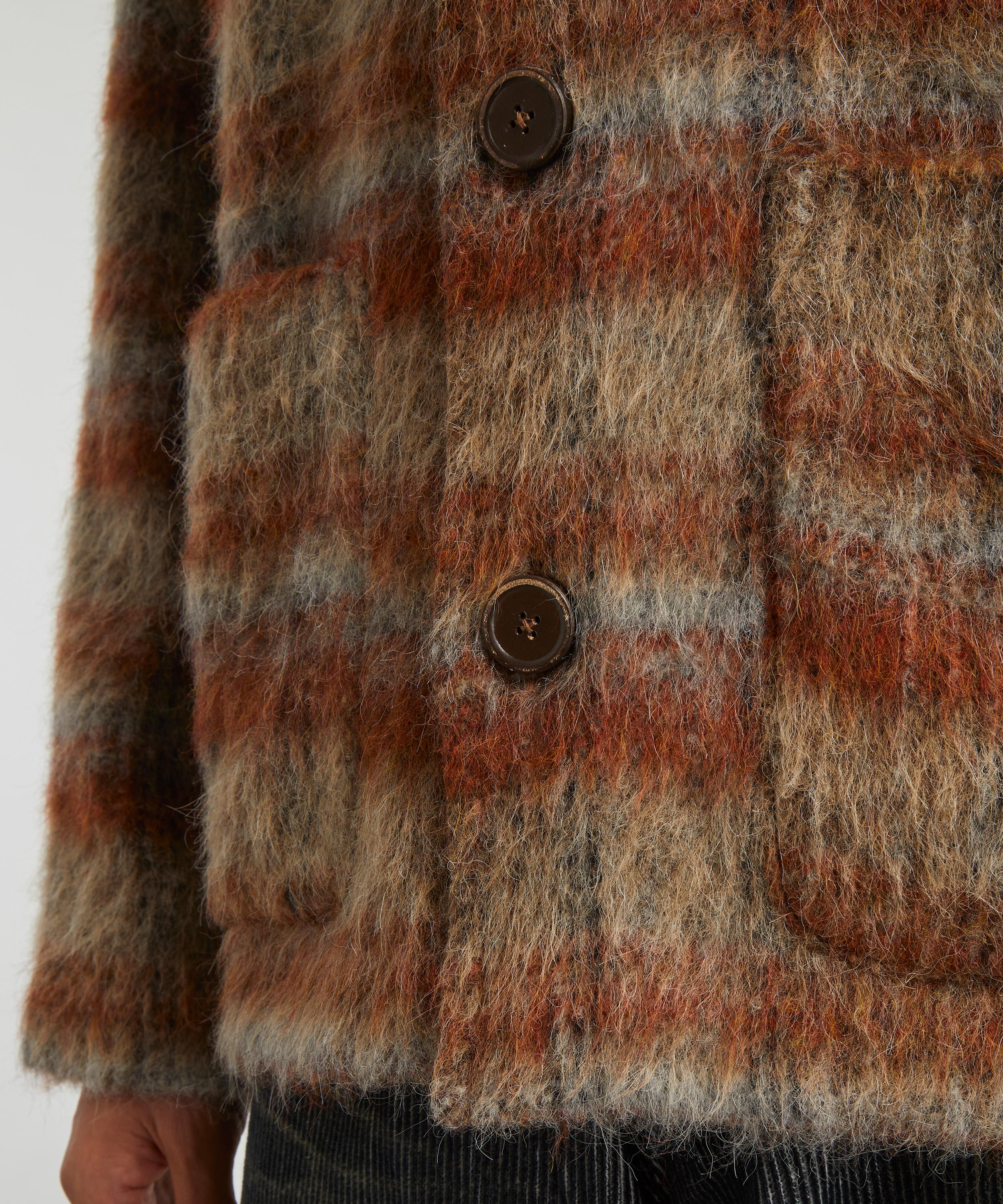 Our Legacy Ament Check Mohair Cardigan | Liberty