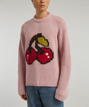 Our Legacy - Candyfloss Cherry Sonar Jumper image number 2
