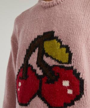 Our Legacy - Candyfloss Cherry Sonar Jumper image number 4