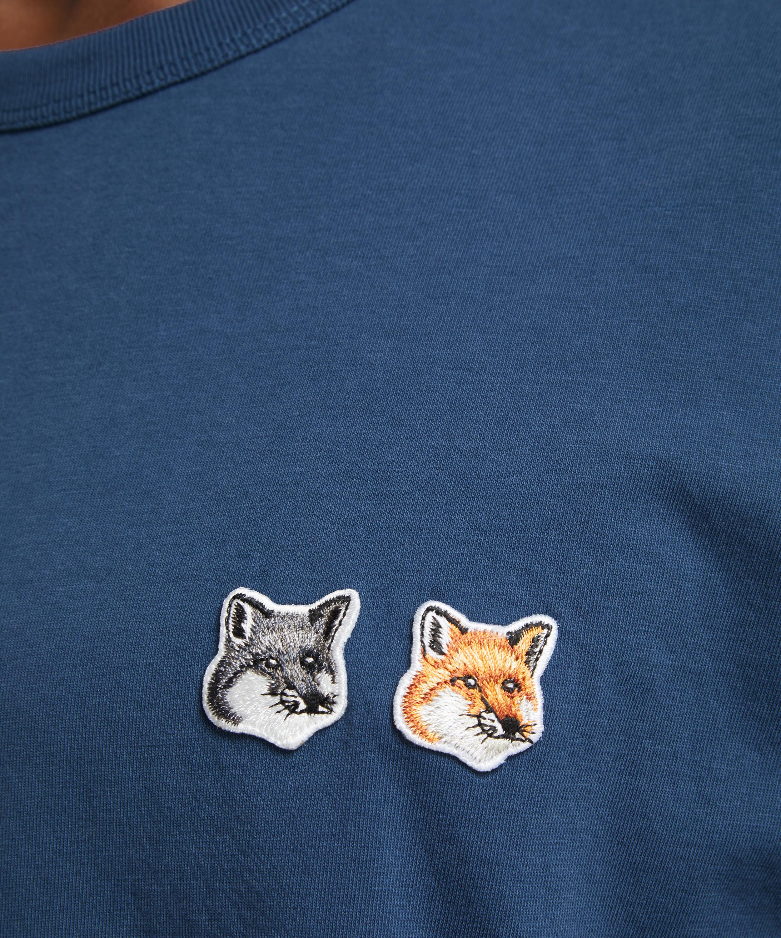 Maison Kitsuné x Olympia Le-Tan Double Fox Head Patch T-Shirt ...