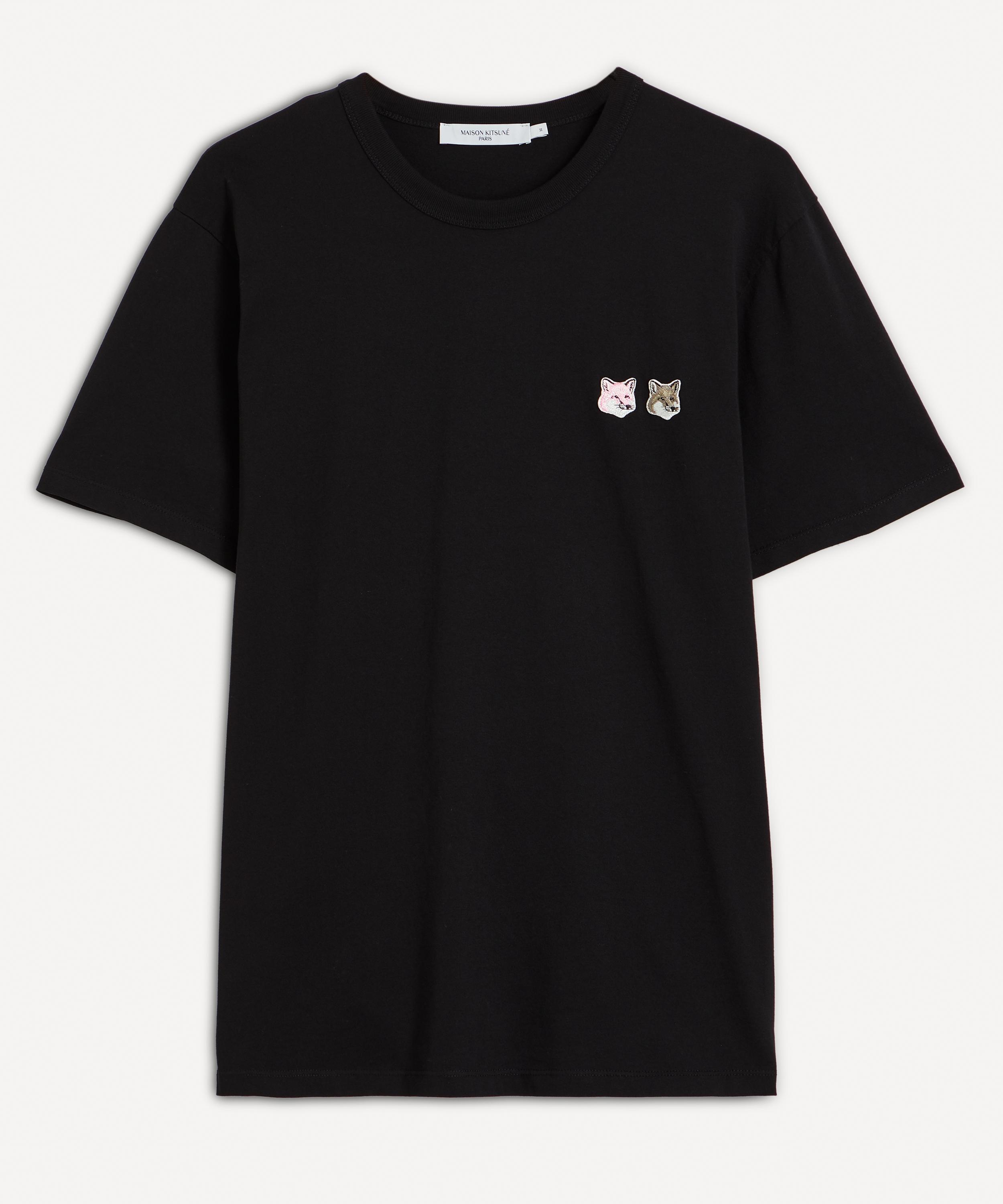 Maison Kitsuné x Olympia Le-Tan Double Monochrome Fox Head Patch T