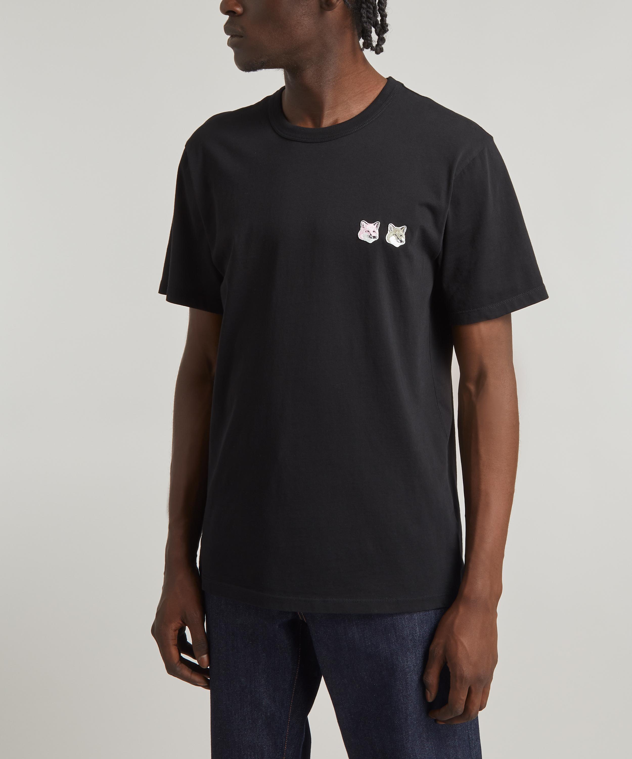 Maison Kitsuné x Olympia Le-Tan Double Monochrome Fox Head Patch T