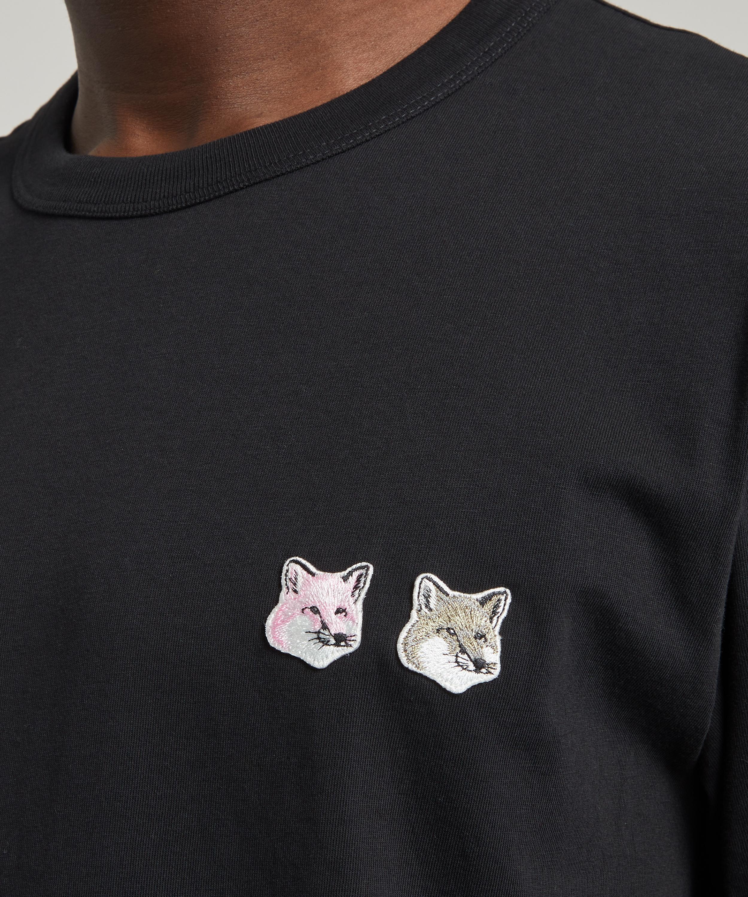 Maison Kitsuné x Olympia Le-Tan Double Monochrome Fox Head Patch T