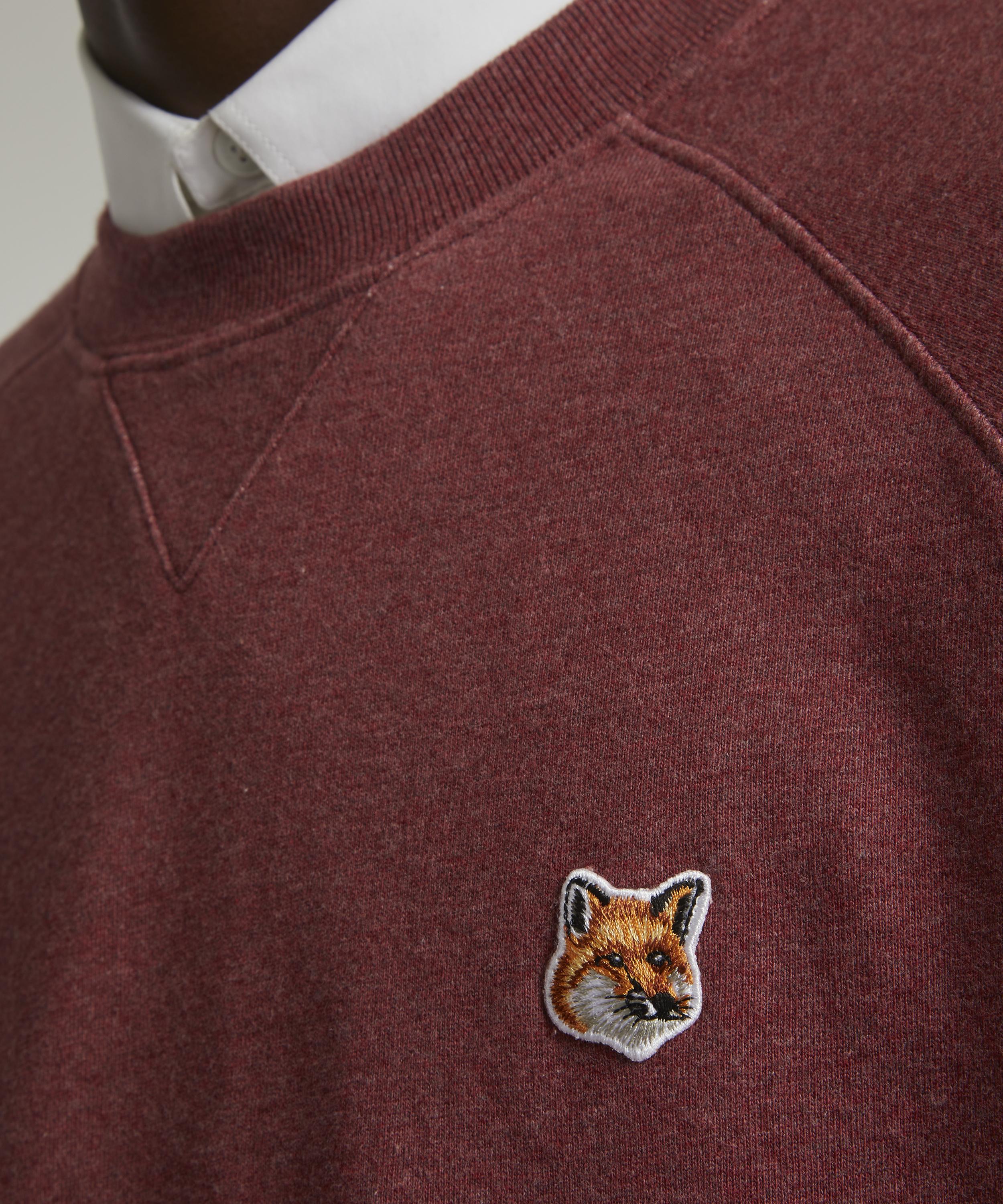 Maison kitsune discount fox head pullover