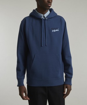 Maison Kitsuné - Mini Handwriting Relaxed Hoodie image number 2
