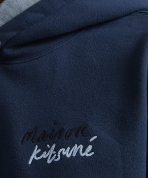 Maison Kitsuné - Mini Handwriting Relaxed Hoodie image number 4