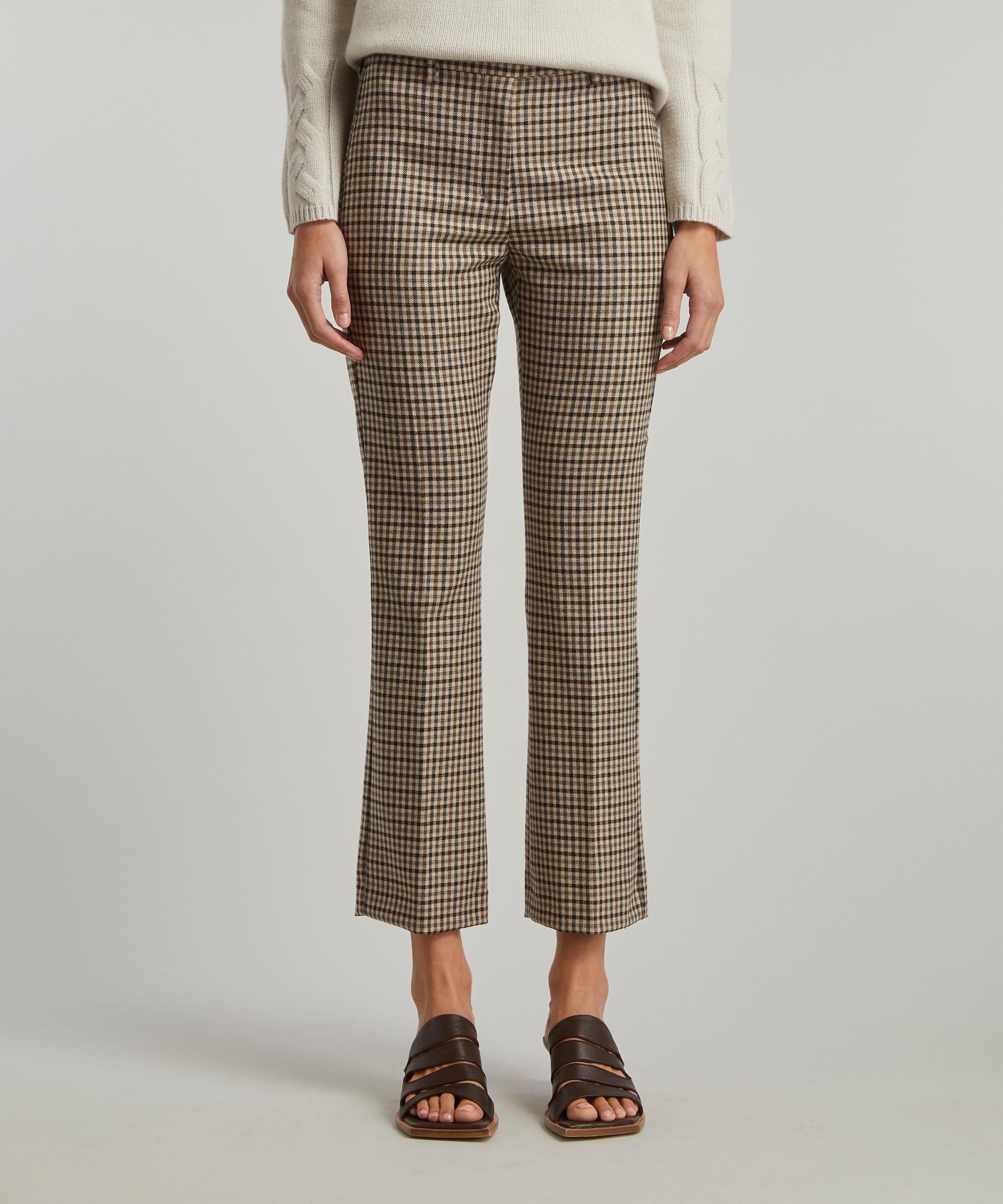 S Max Mara - Gesso Stretch-Wool Trousers image number 2