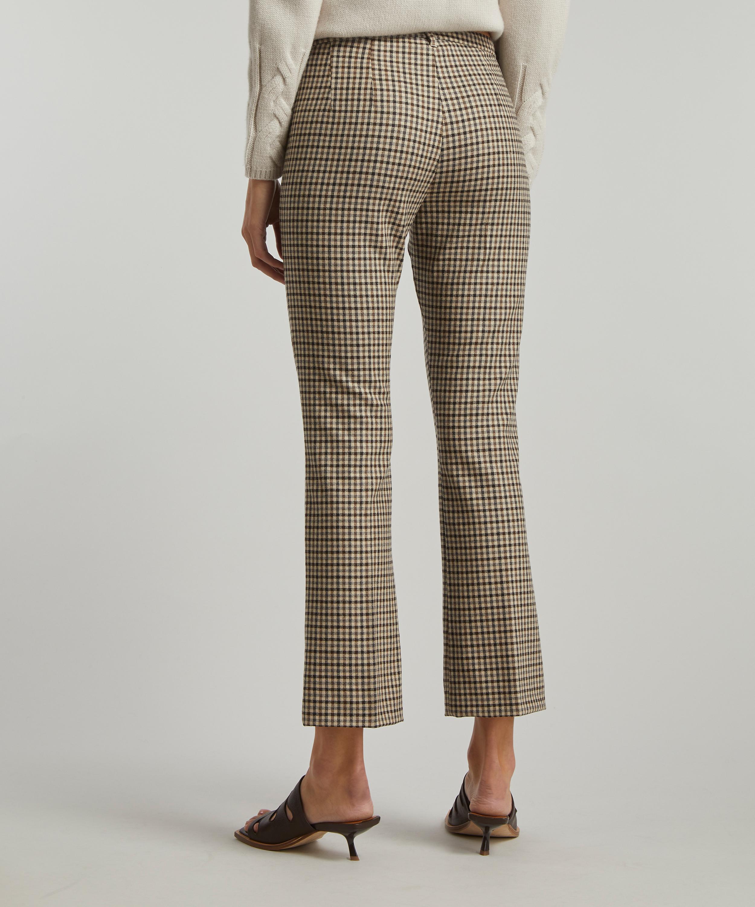 S Max Mara - Gesso Stretch-Wool Trousers image number 3