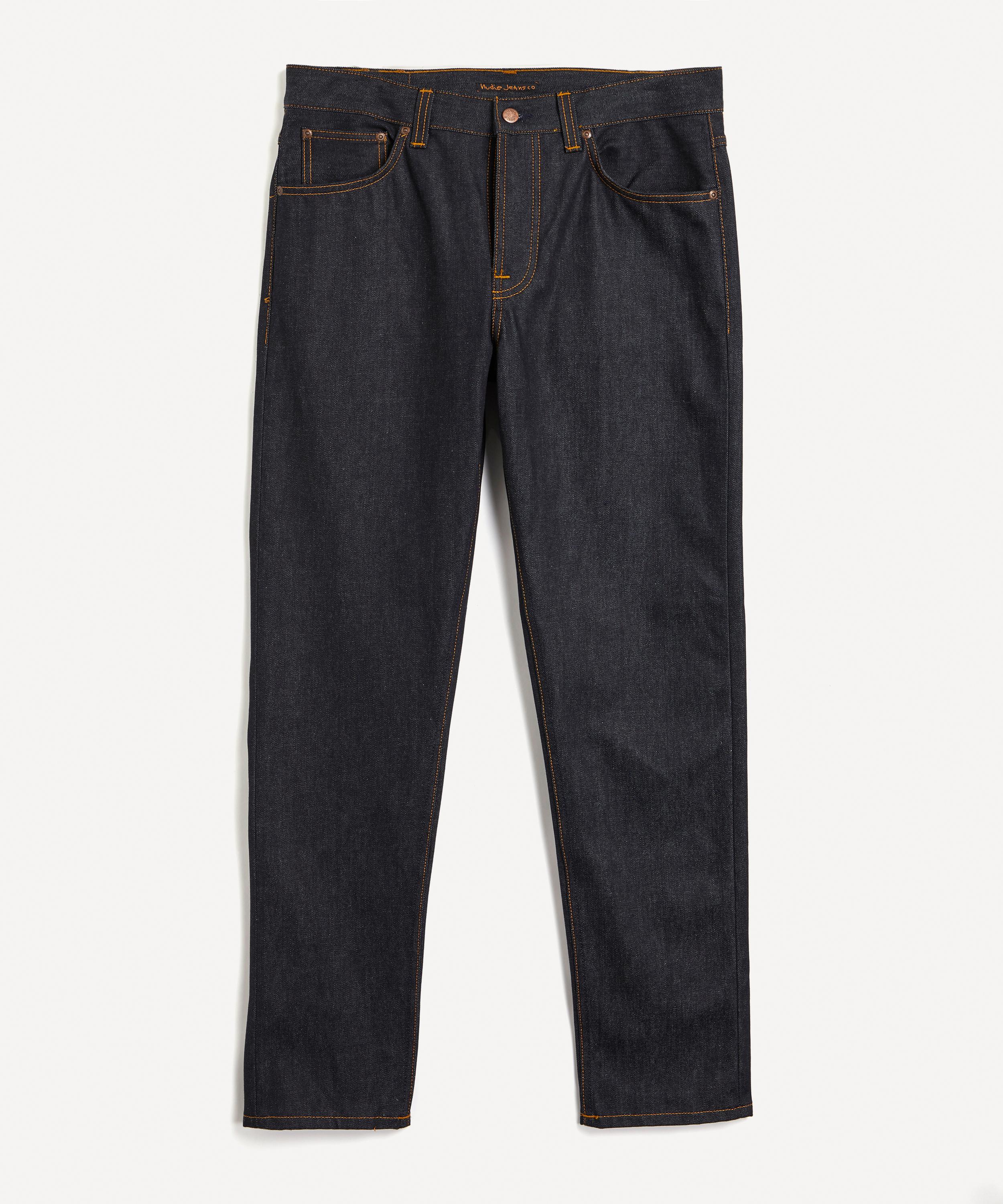 Nudie Jeans Steady Eddie ll Dry Platino Jeans | Liberty