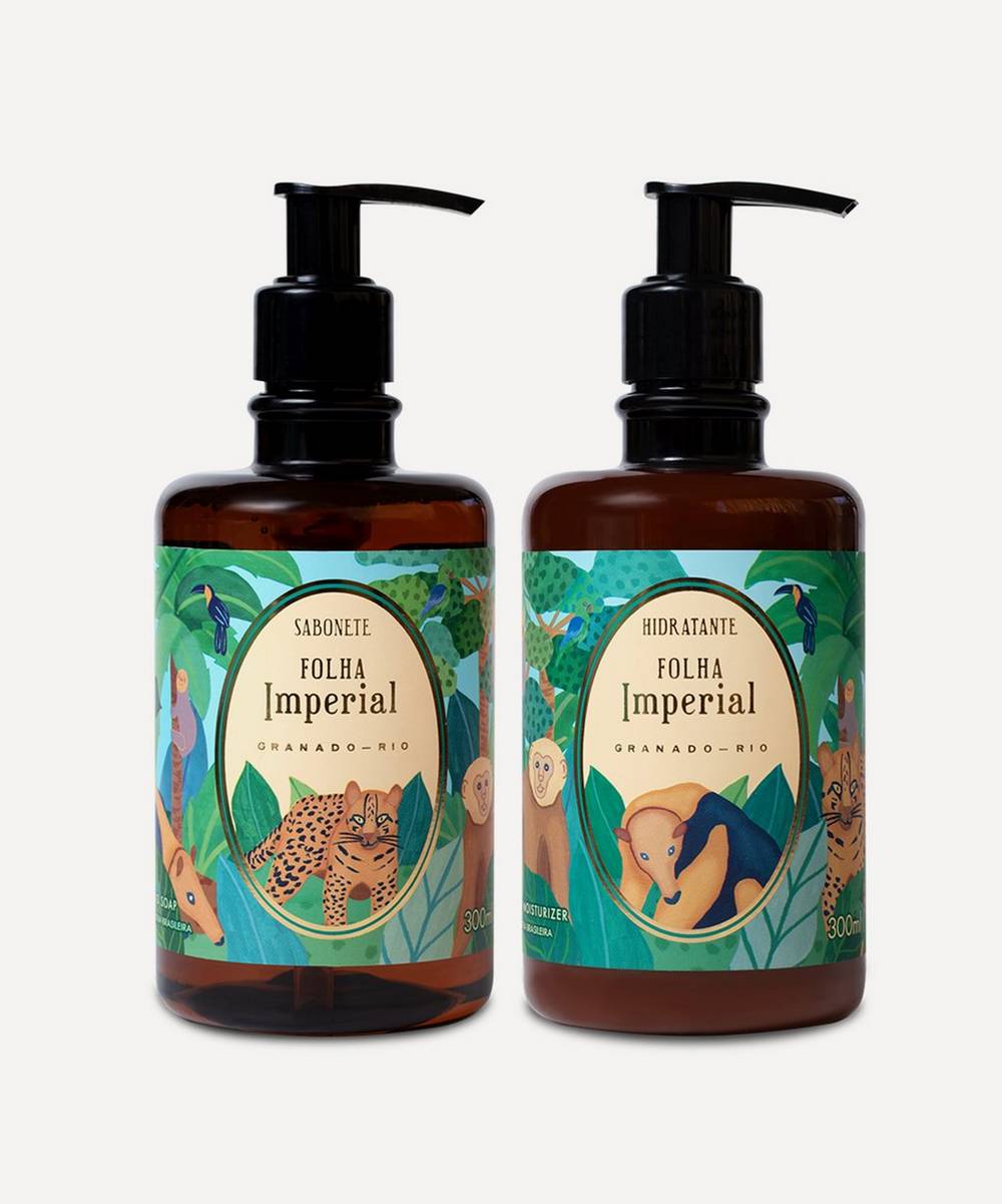 Granado - Folha Imperial Liquid Soap and Body Lotion Set Limited Edition 2 x 300ml