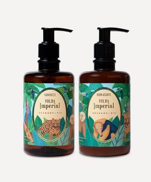 Folha Imperial Liquid Soap and Body Lotion Set Limited Edition 2 x 300ml