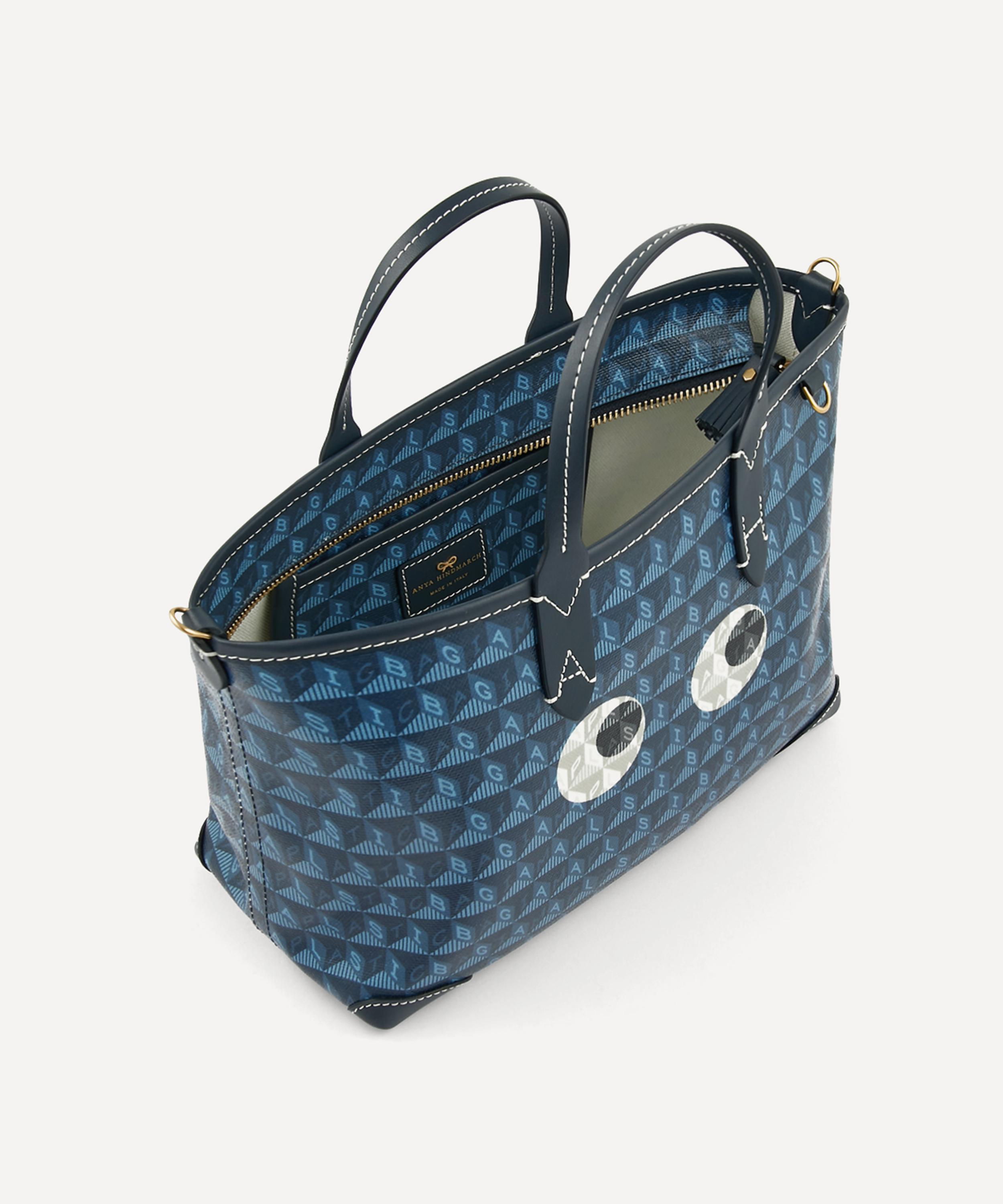 Anya Hindmarch 'i Am A Plastic Bag' Handbag in Blue