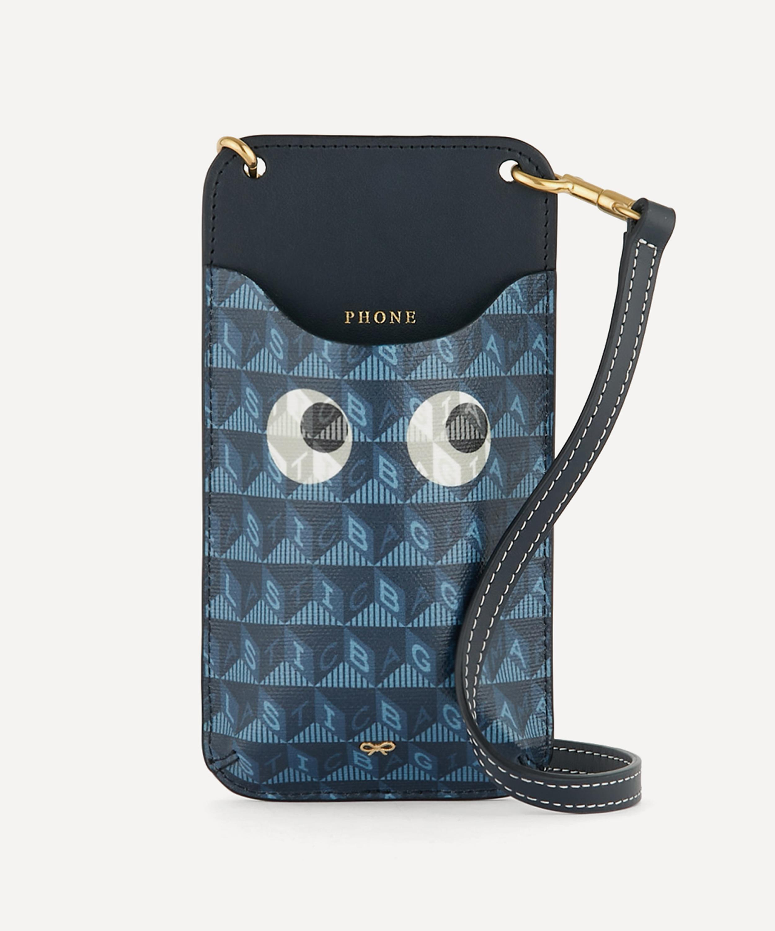 Anya Hindmarch I Am A Plastic Bag Eyes Phone Pouch | Liberty