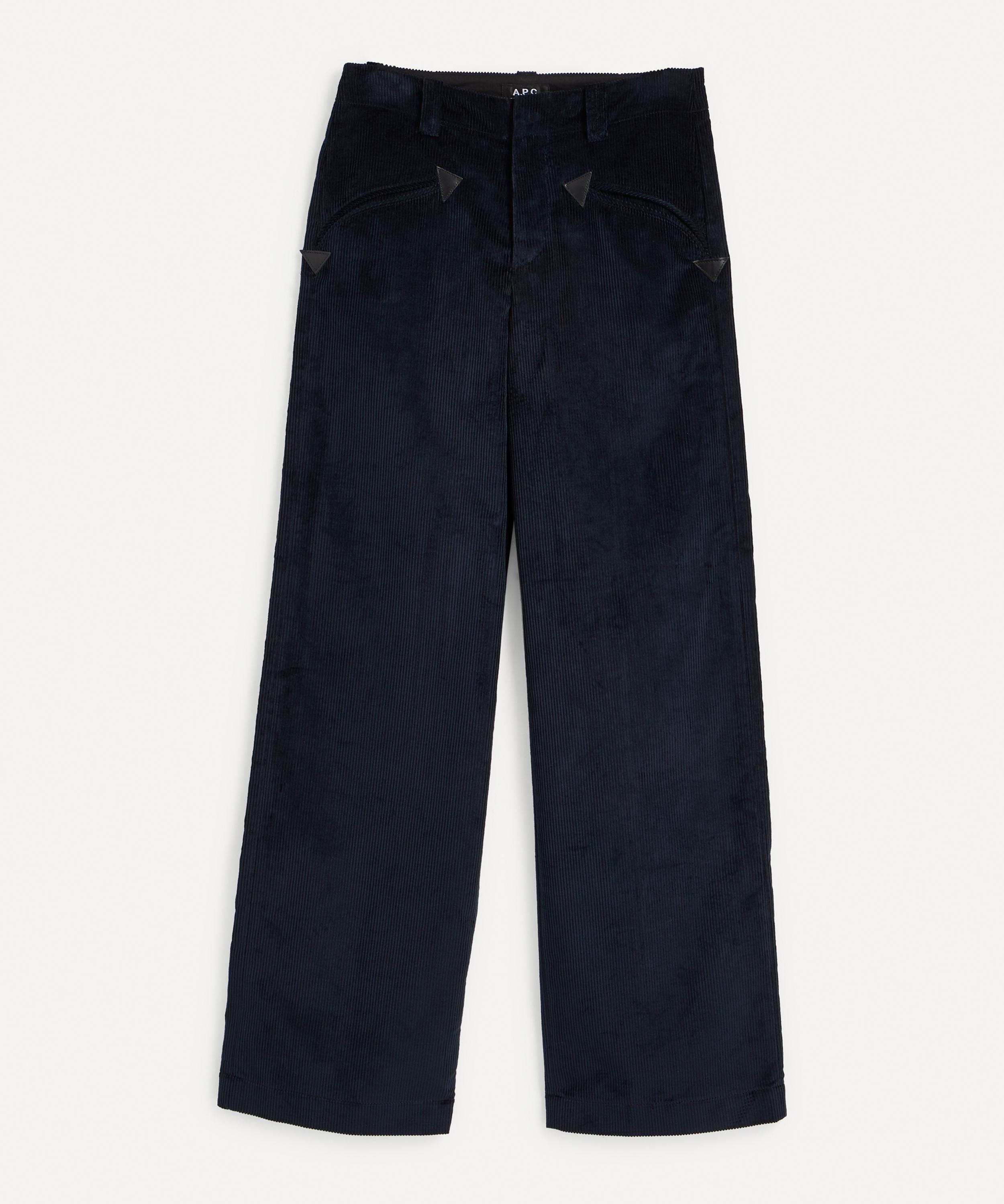 A.P.C. - Rosie Corduroy Wide-Leg Trousers image number 0