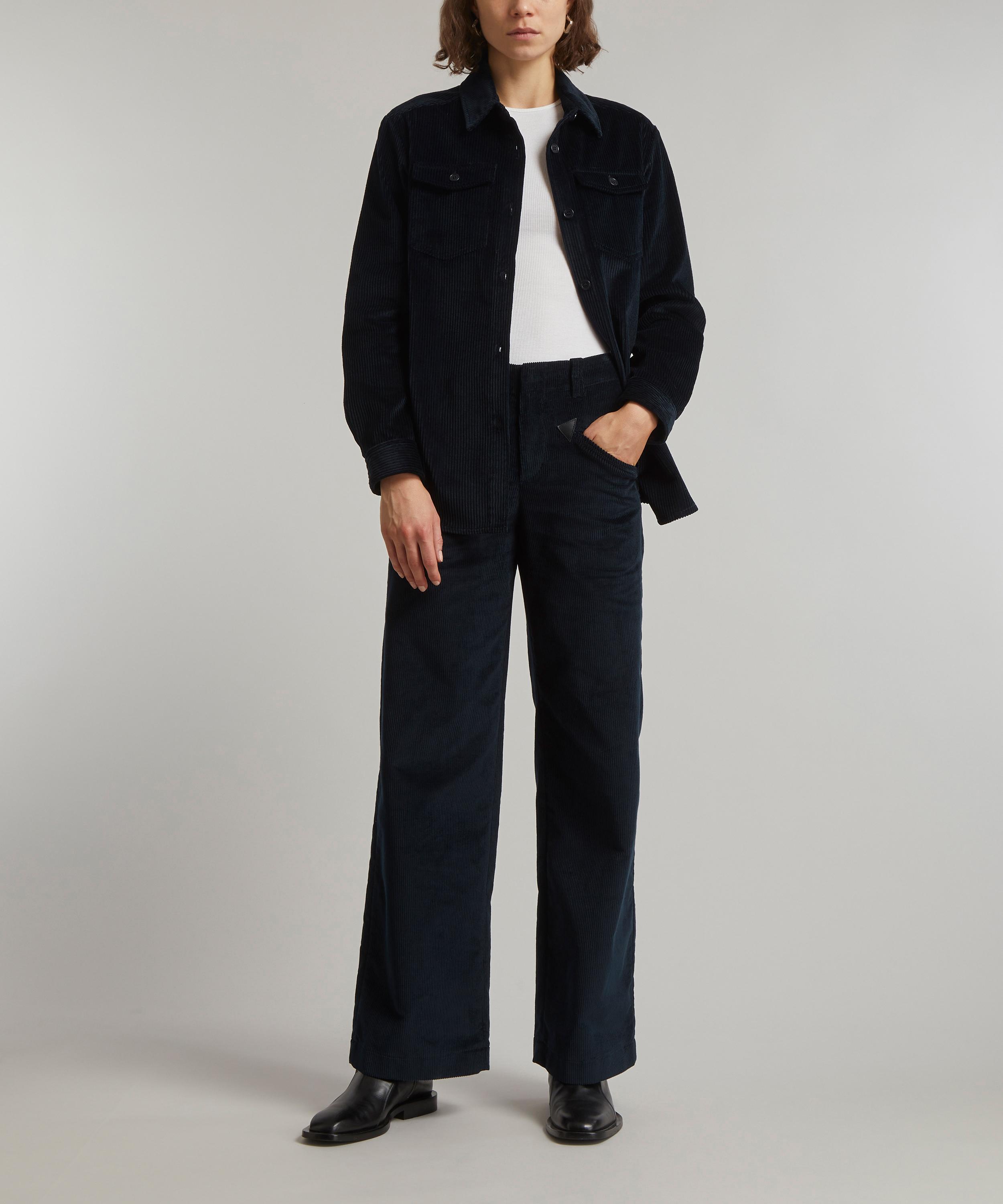 A.P.C. - Rosie Corduroy Wide-Leg Trousers image number 1