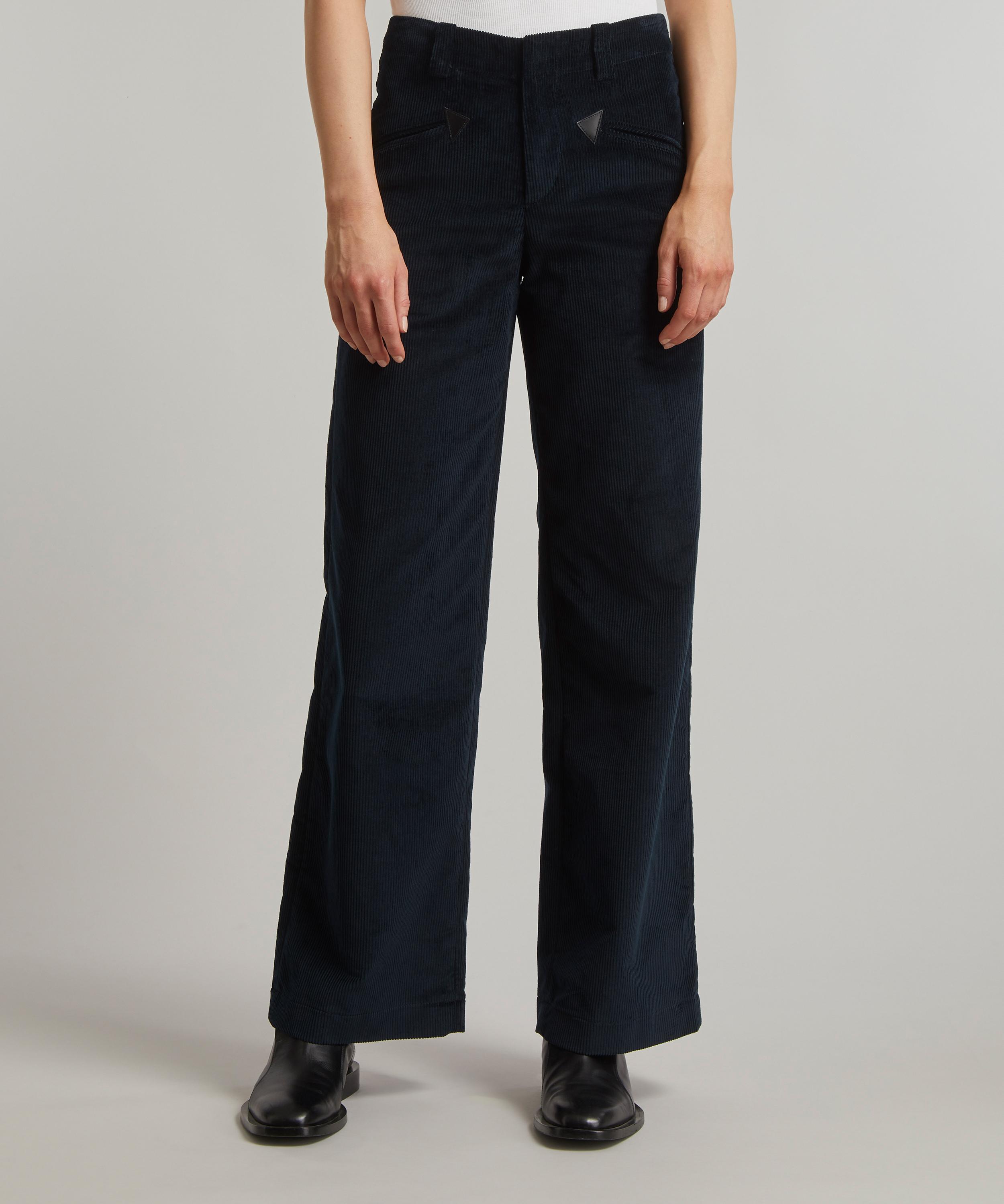 A.P.C. - Rosie Corduroy Wide-Leg Trousers image number 2