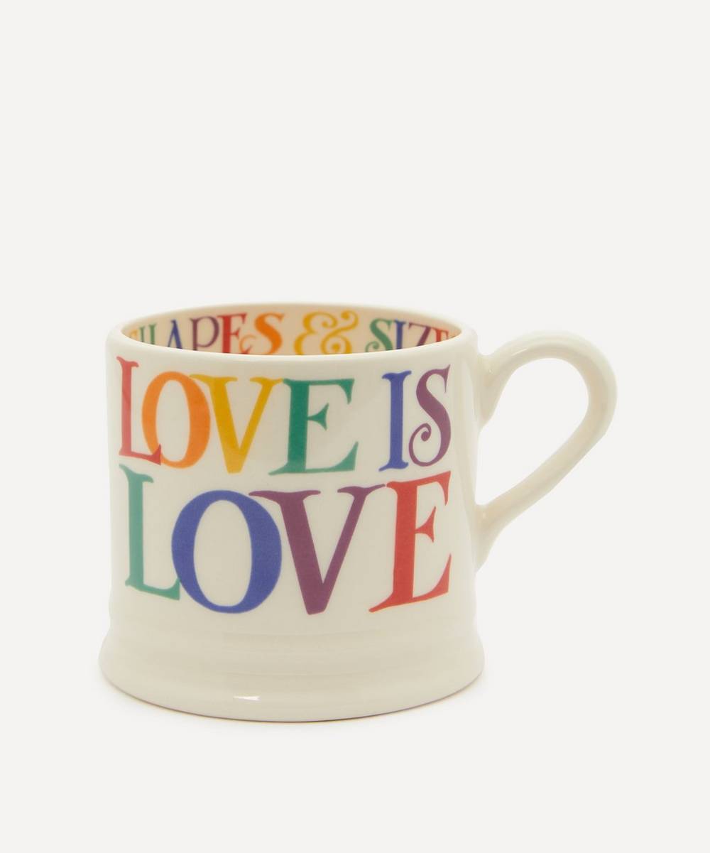 Emma Bridgewater - Rainbow Toast Love is Love Small Mug