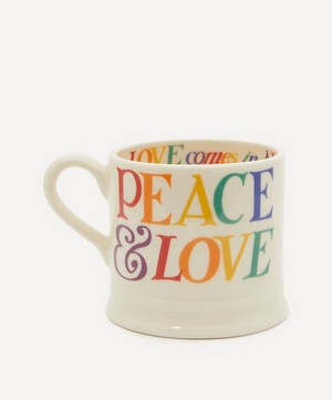 Emma Bridgewater - Rainbow Toast Love is Love Small Mug image number 1