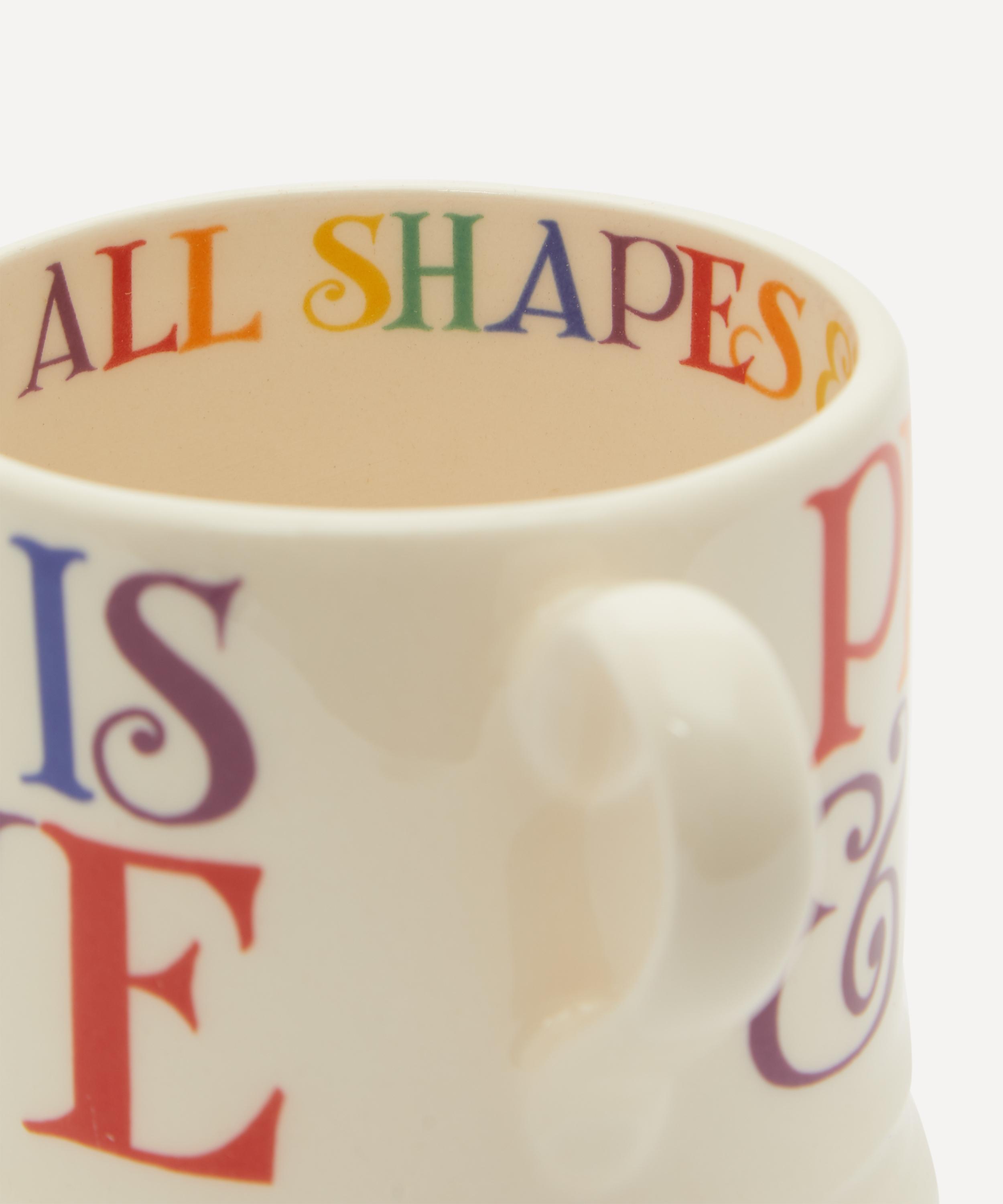 Emma Bridgewater - Rainbow Toast Love is Love Small Mug image number 2