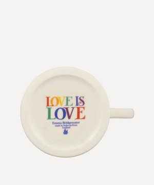 Emma Bridgewater - Rainbow Toast Love is Love Small Mug image number 4